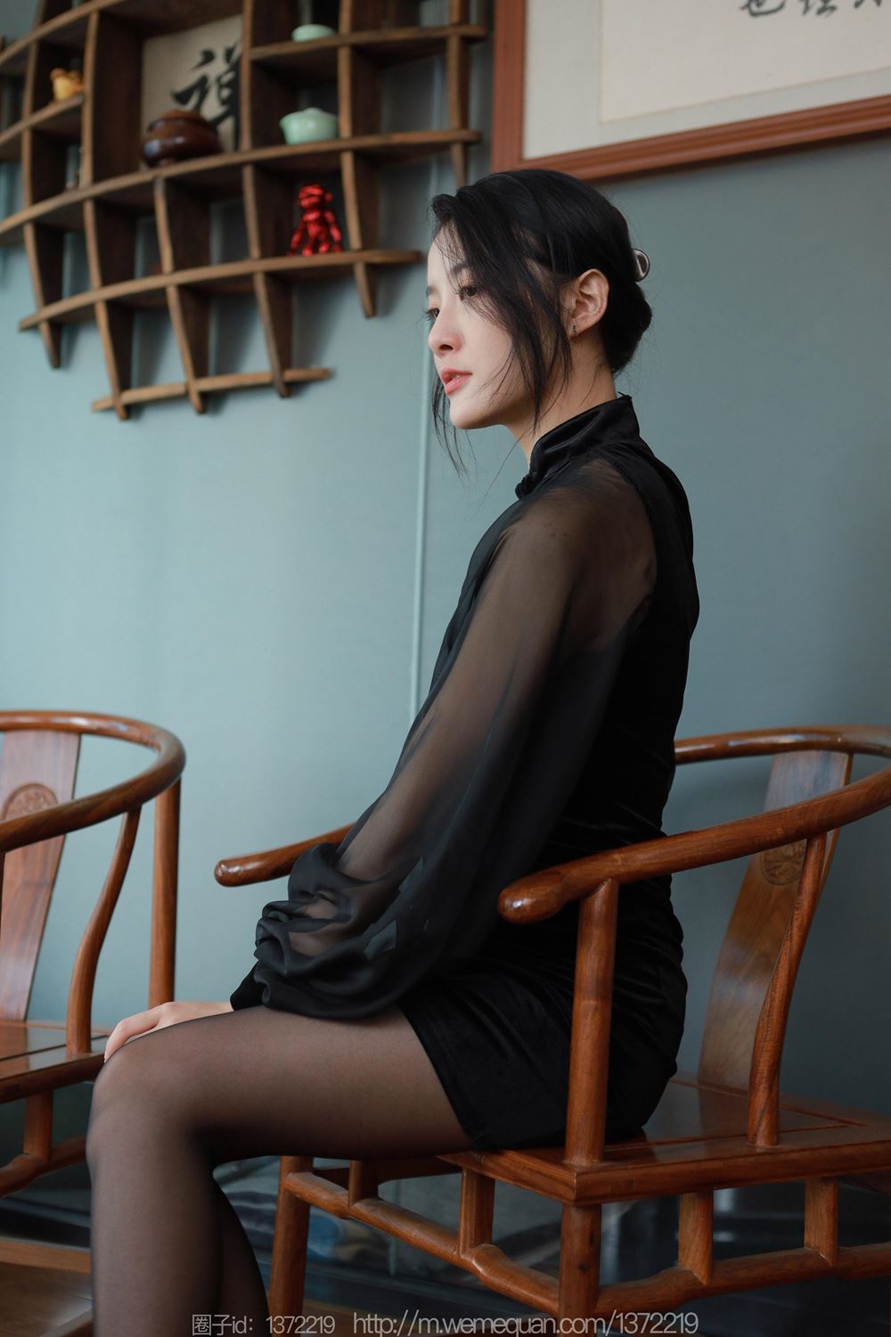 图片[16]-[IESS异思趣向] 2023.05.05 丝享家1442：婉萍《黑色蔷薇》[86P] – 速更版-美库