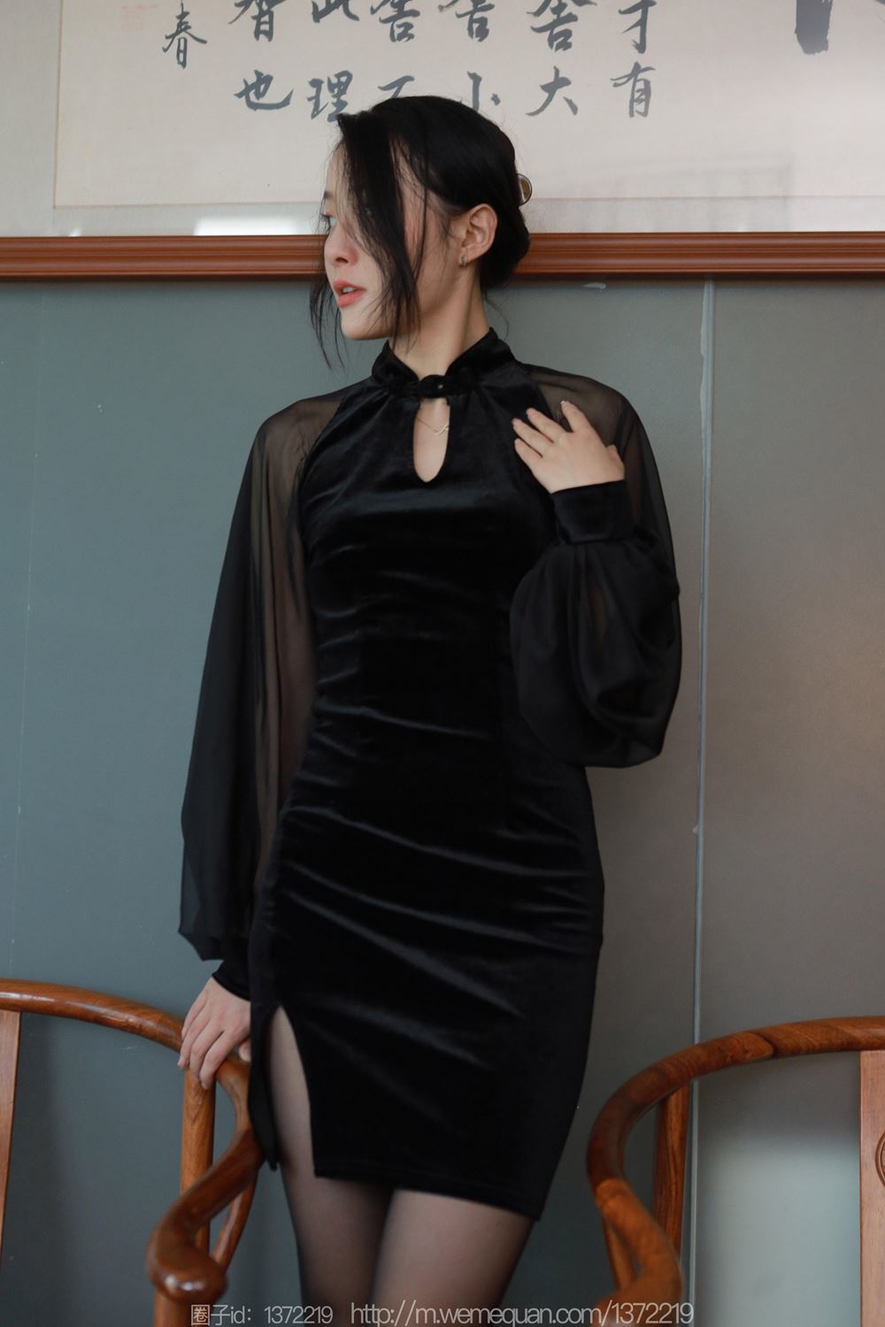 图片[28]-[IESS异思趣向] 2023.05.05 丝享家1442：婉萍《黑色蔷薇》[86P] – 速更版-美库