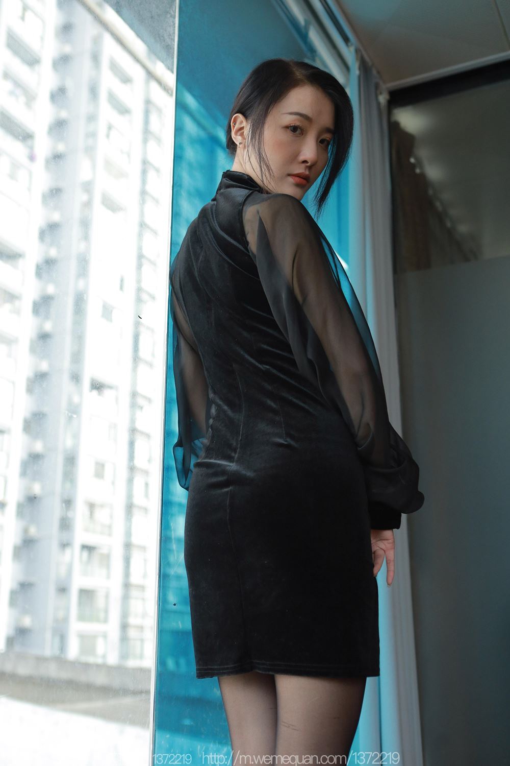 图片[77]-[IESS异思趣向] 2023.05.05 丝享家1442：婉萍《黑色蔷薇》[86P] – 速更版-美库