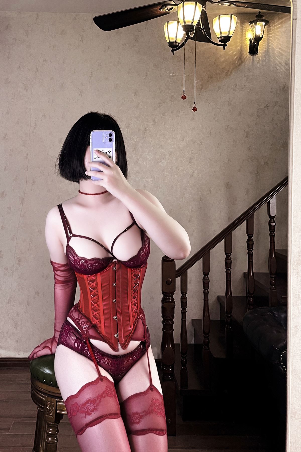 图片[14]-半半子 – 赤红 AKABENI BANBANKO Vol.03[53P] – 速更版-美库