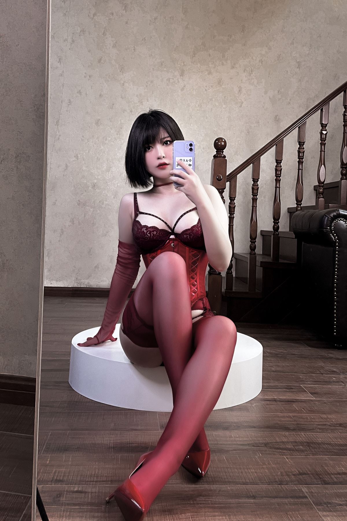 图片[23]-半半子 – 赤红 AKABENI BANBANKO Vol.03[53P] – 速更版-美库