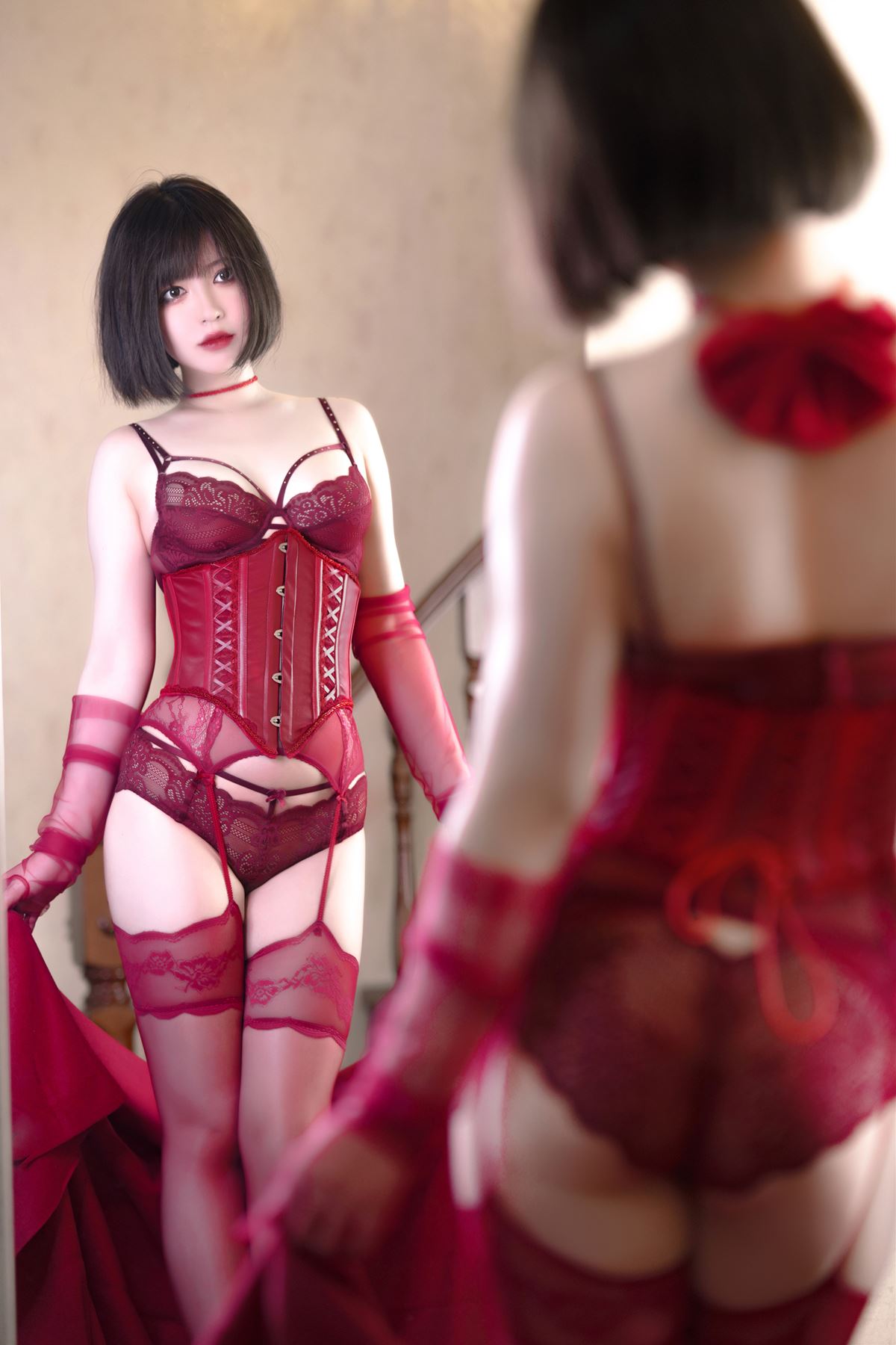 图片[34]-半半子 – 赤红 AKABENI BANBANKO Vol.03[53P] – 速更版-美库