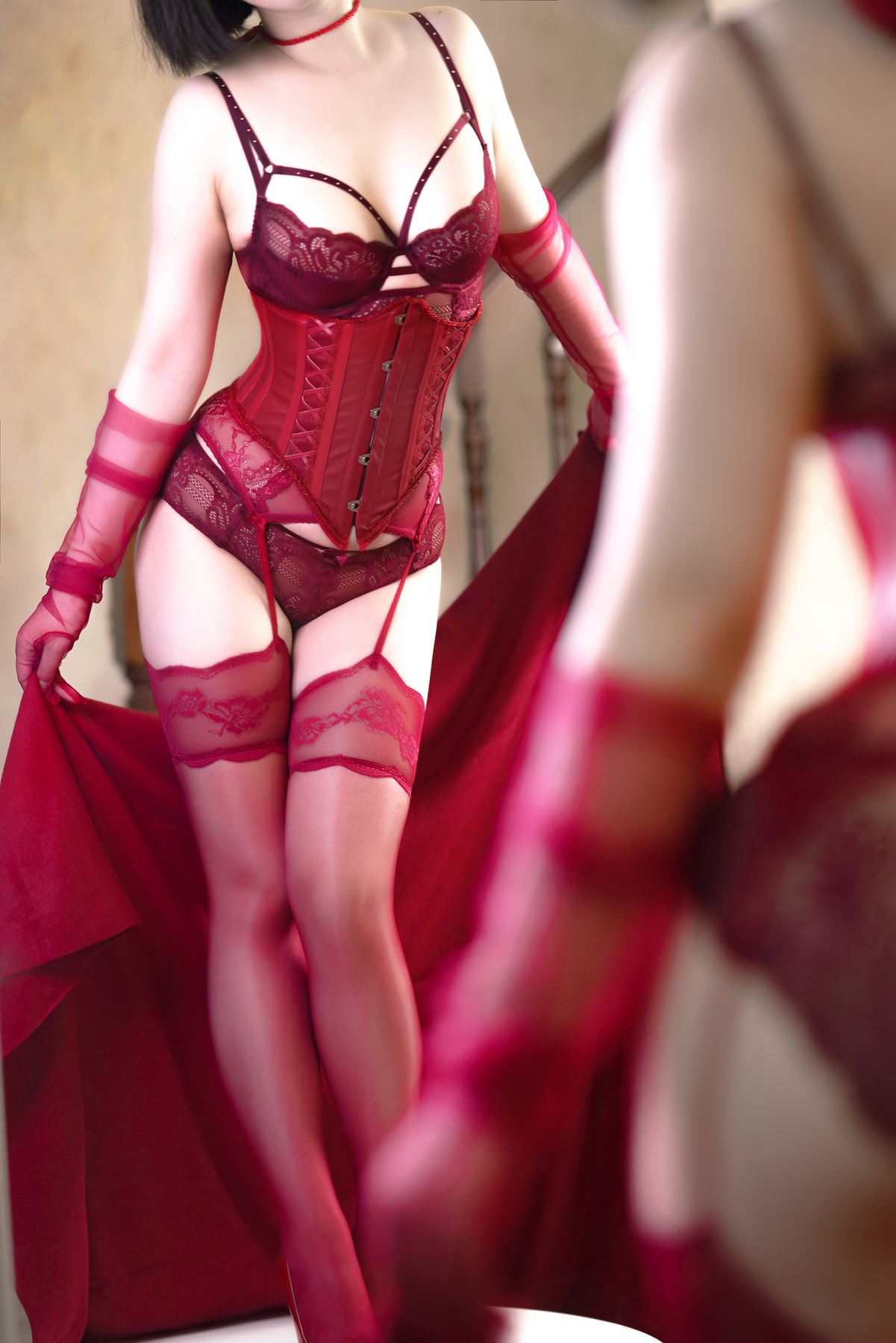 图片[35]-半半子 – 赤红 AKABENI BANBANKO Vol.03[53P] – 速更版-美库