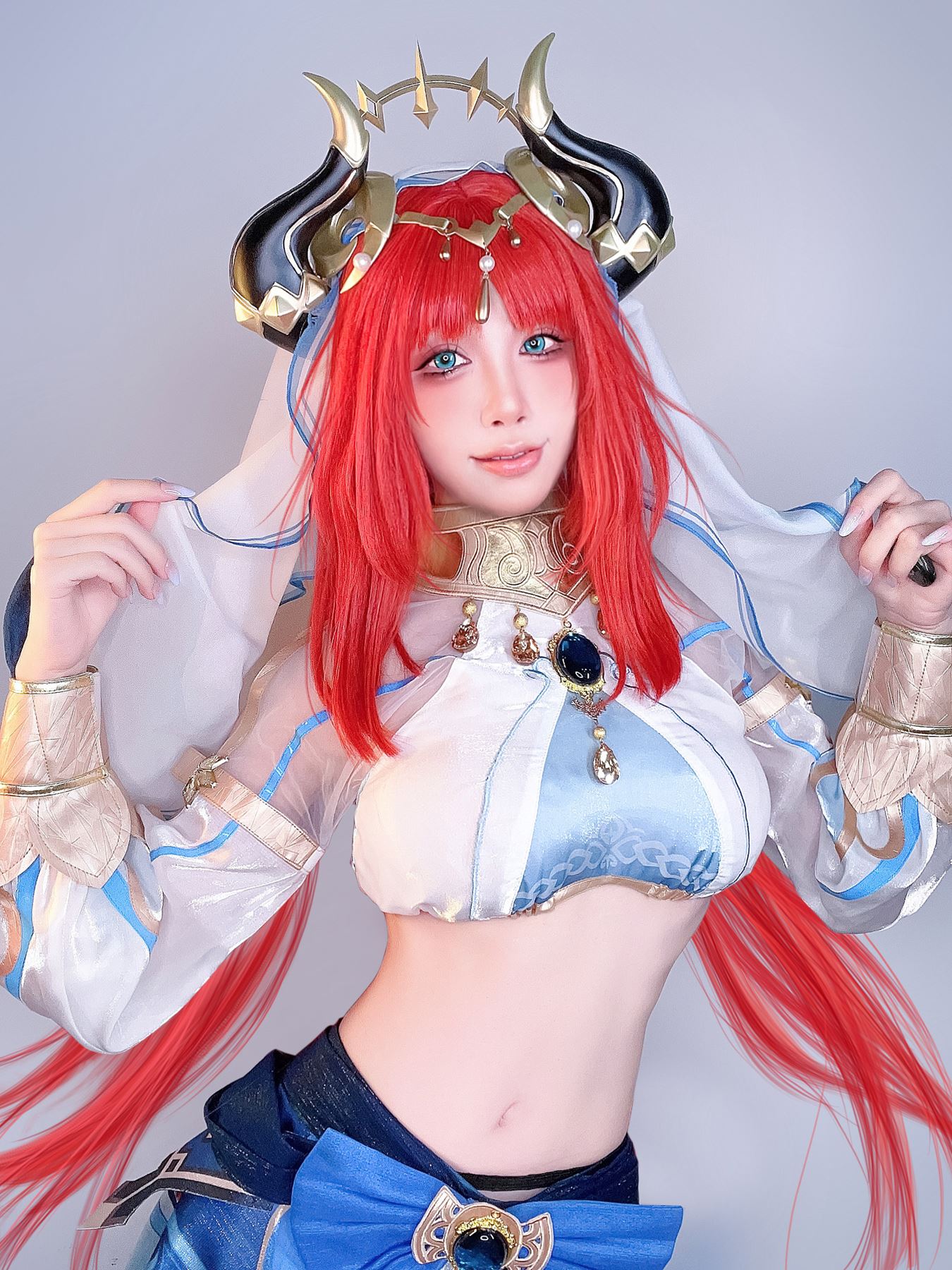 图片[15]-水淼aqua  – 原神 妮露[14P] – 速更版-美库