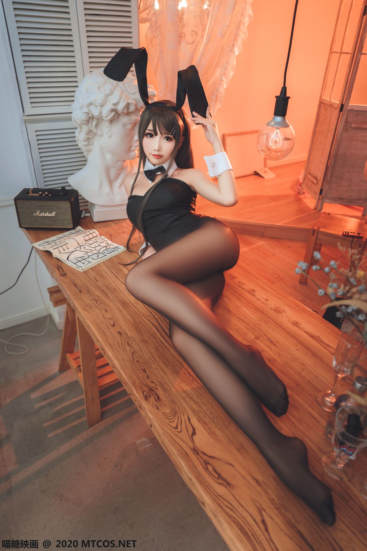 图片[18]-[喵糖映画]TML.016 樱岛麻衣兔女郎[26P] – 速更版-美库