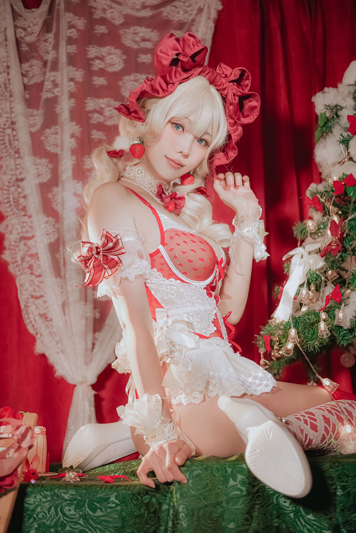 图片[10]-Ely_eee(ElyEE子) – 草莓蛋糕少女[23P] – 速更版-美库