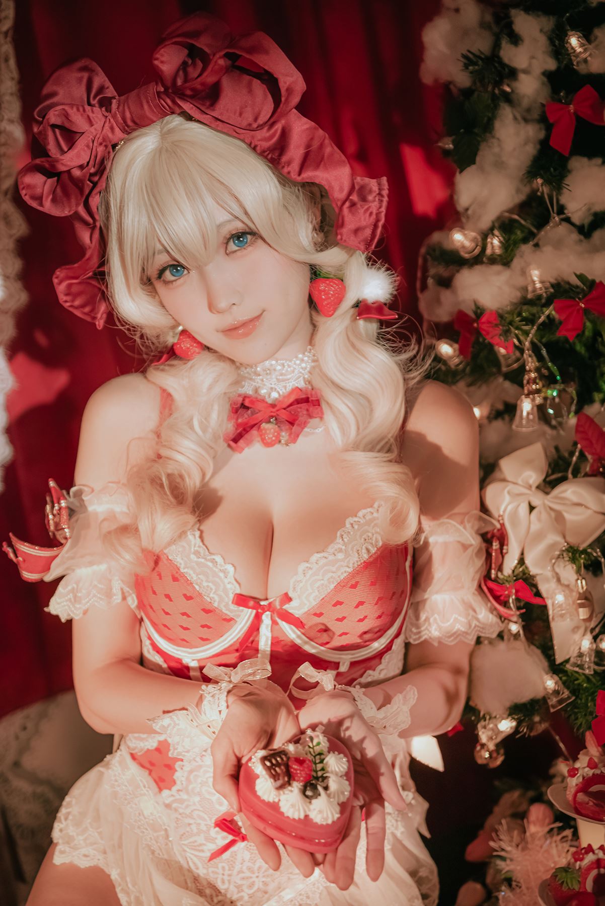 图片[13]-Ely_eee(ElyEE子) – 草莓蛋糕少女[23P] – 速更版-美库