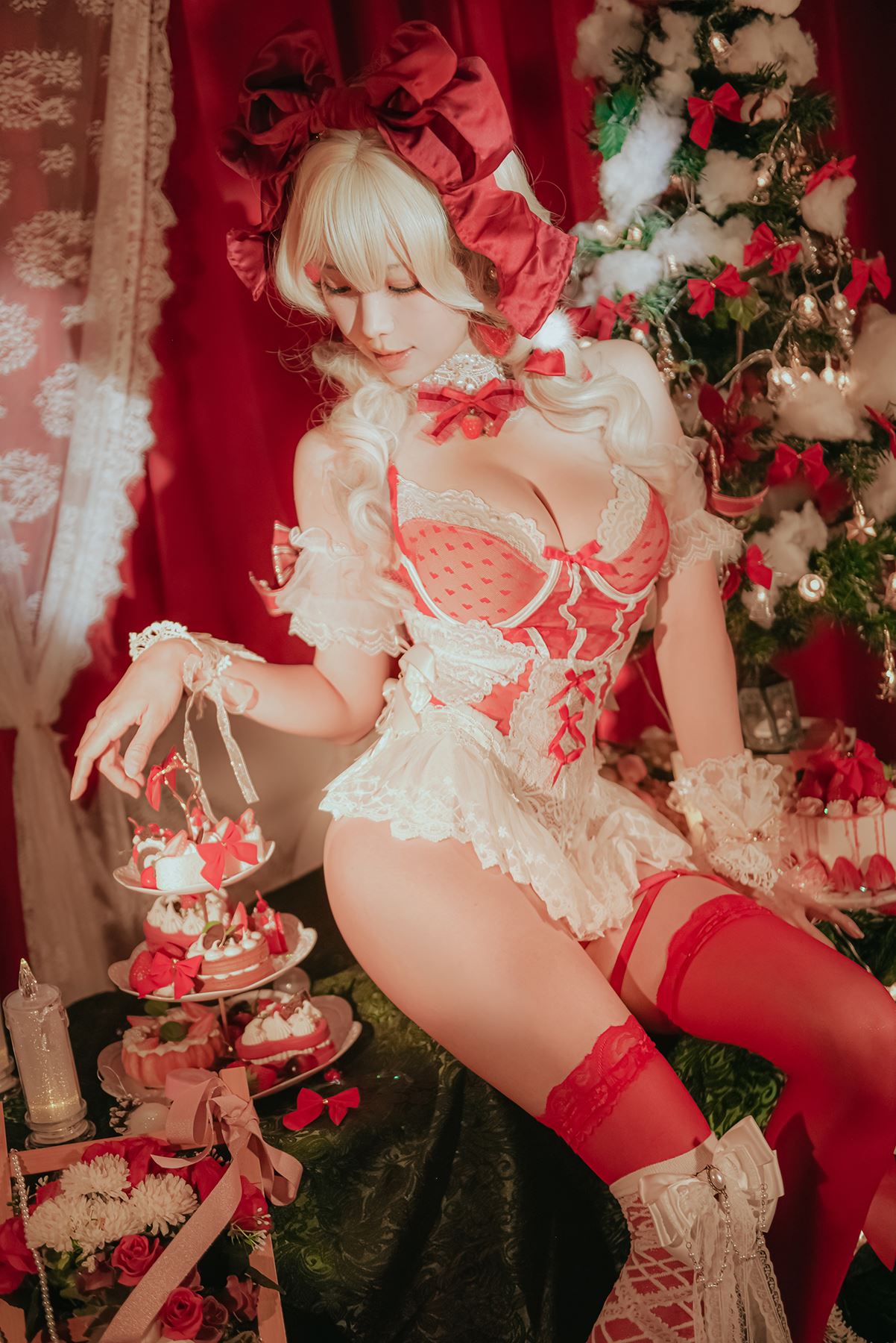 图片[14]-Ely_eee(ElyEE子) – 草莓蛋糕少女[23P] – 速更版-美库