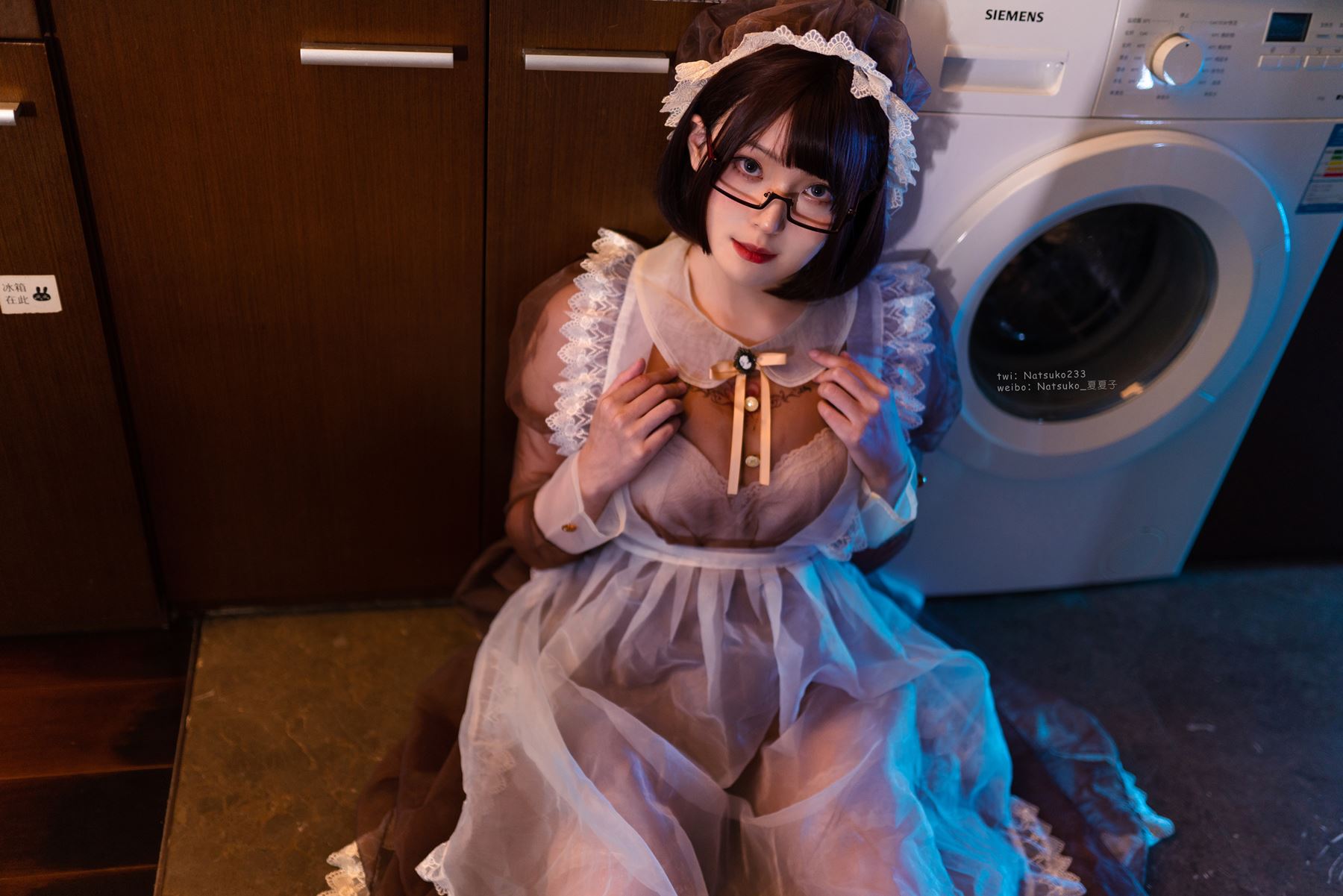 图片[27]-Natsuko夏夏子 – 透明女仆[44P] – 速更版-美库