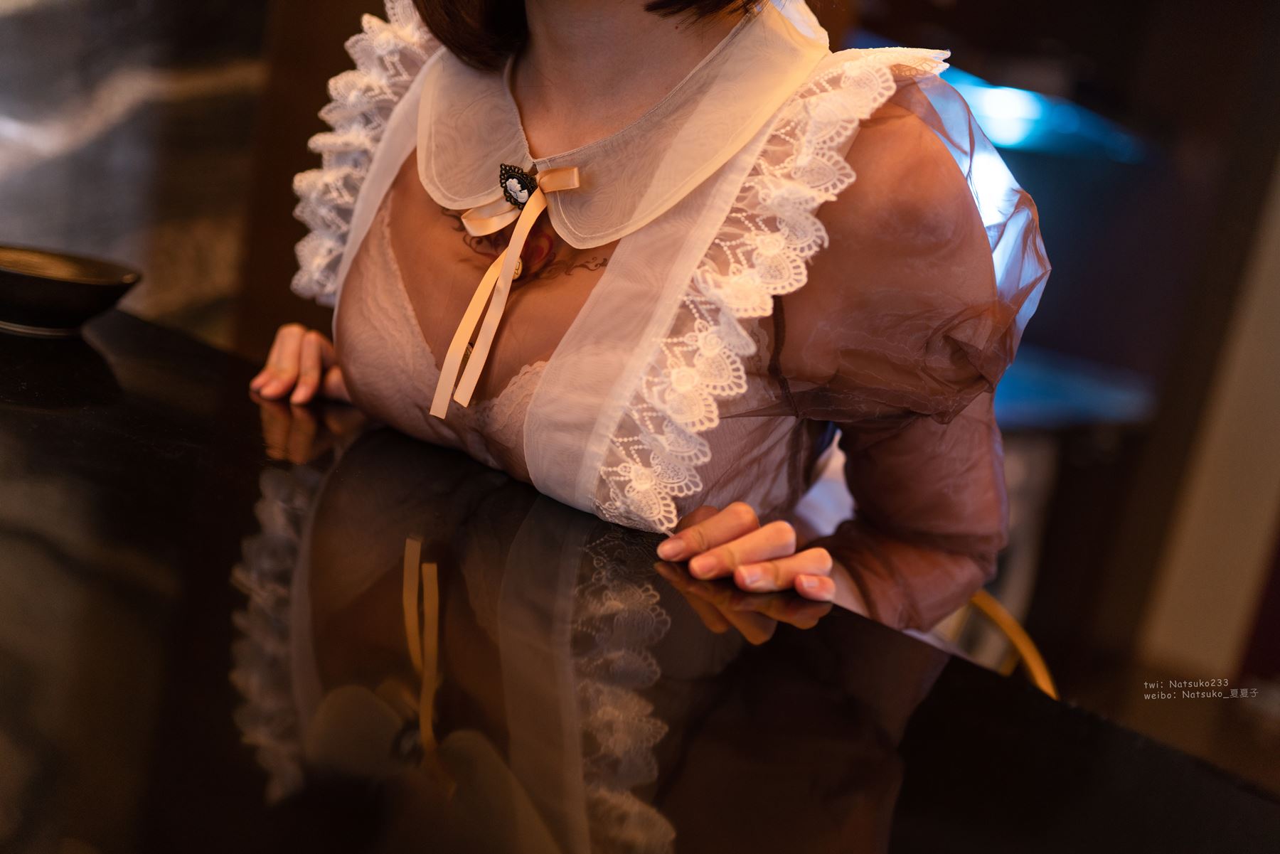 图片[40]-Natsuko夏夏子 – 透明女仆[44P] – 速更版-美库