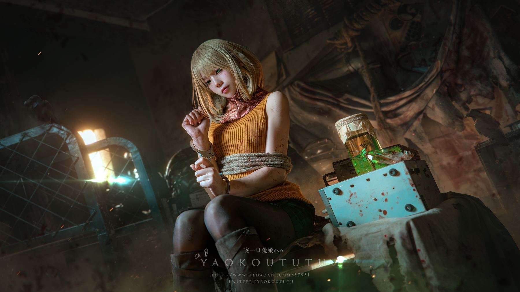 图片[29]-网紅博主@咬一口兔娘(黏黏团子兔) 生化危机4重置版 阿什莉[31P] – 速更版-美库