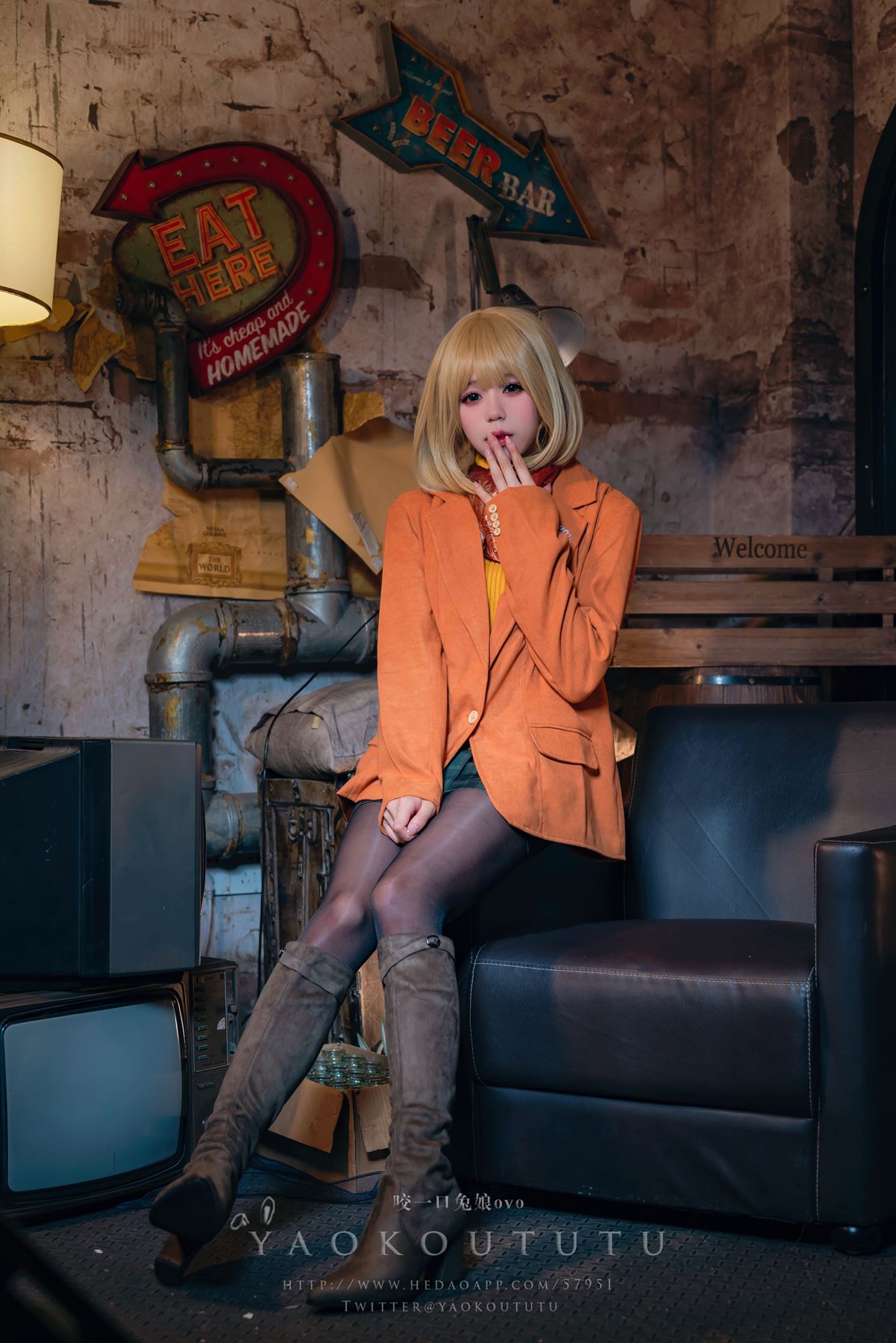 图片[32]-网紅博主@咬一口兔娘(黏黏团子兔) 生化危机4重置版 阿什莉[31P] – 速更版-美库