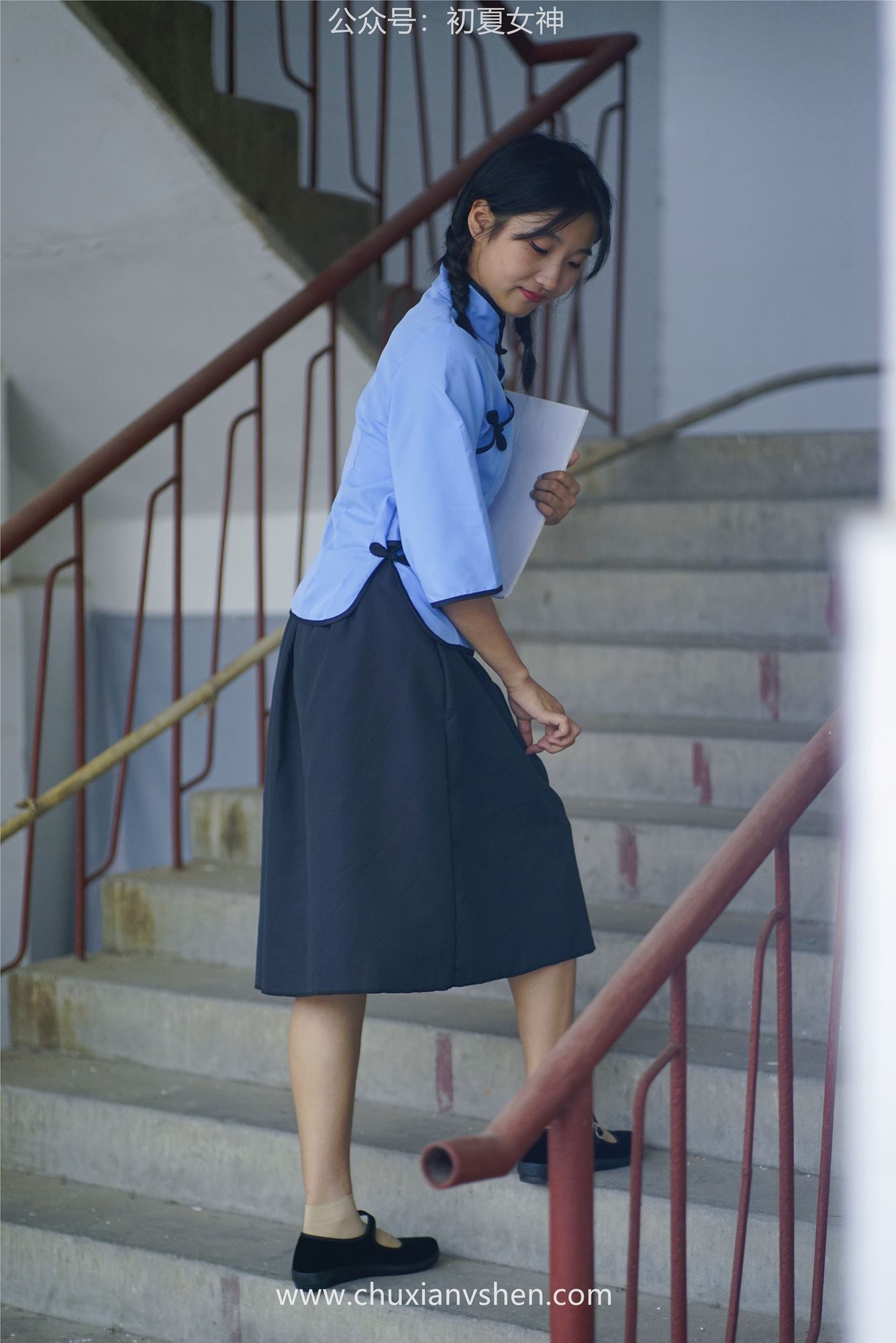 图片[10]-初夏女神 NO.047 点点 民国少女[133P] – 速更版-美库