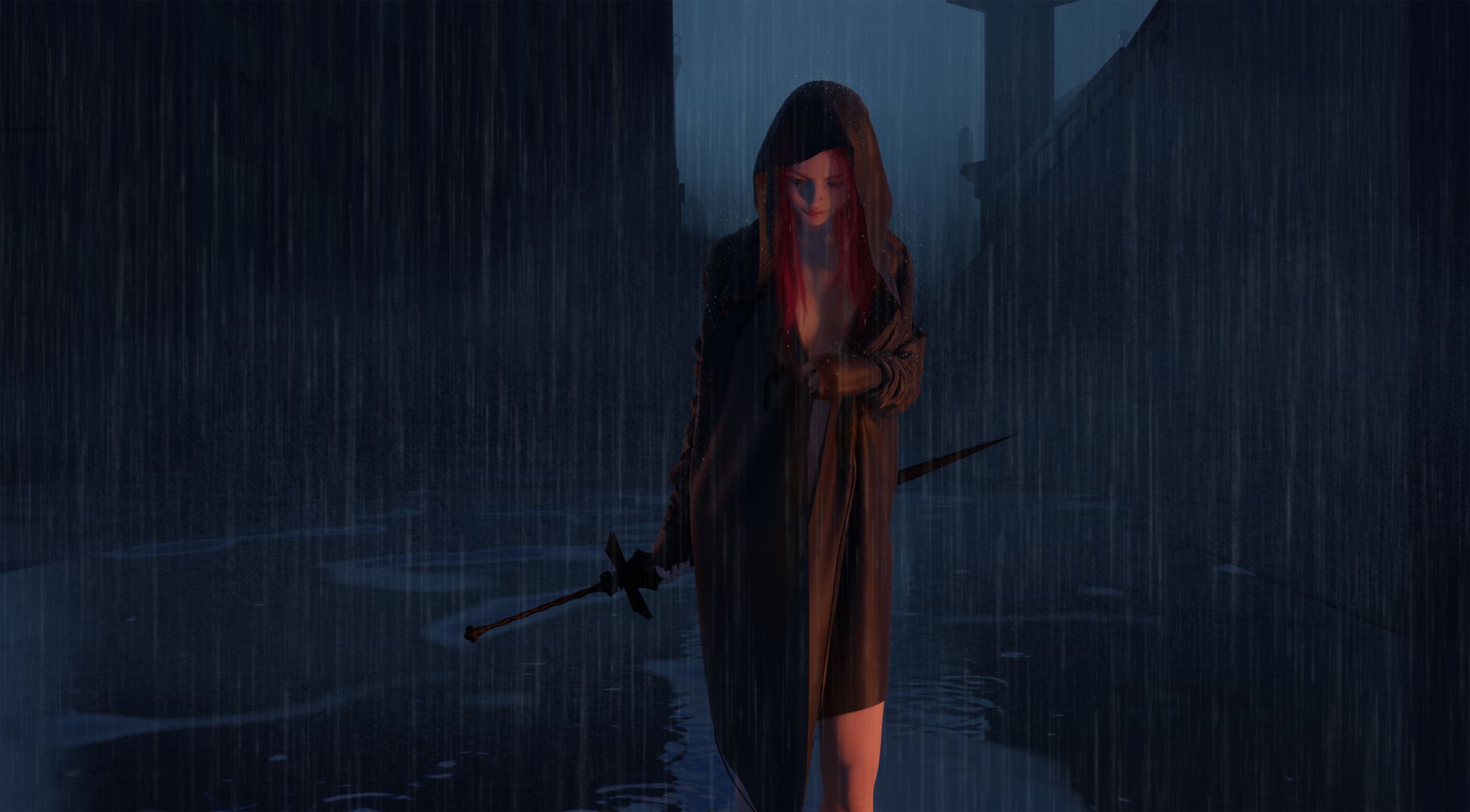 图片[22]-AI绘画 059 WLOP鬼刀二次元插画图集合集2023.01-05 [67P] – 速更版-美库