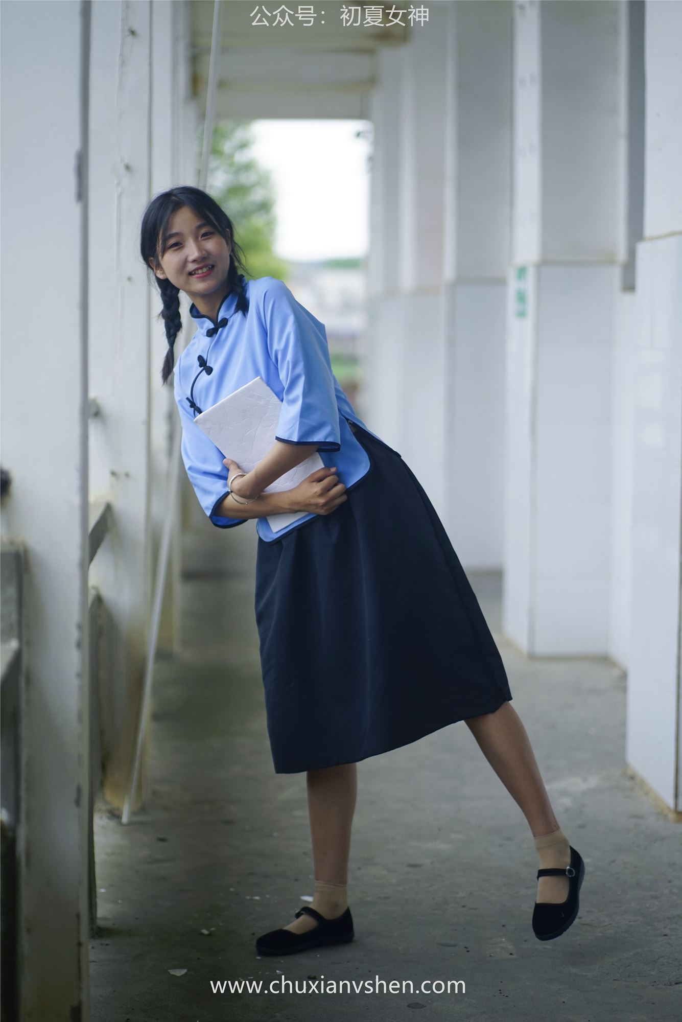 图片[34]-初夏女神 NO.047 点点 民国少女[133P] – 速更版-美库