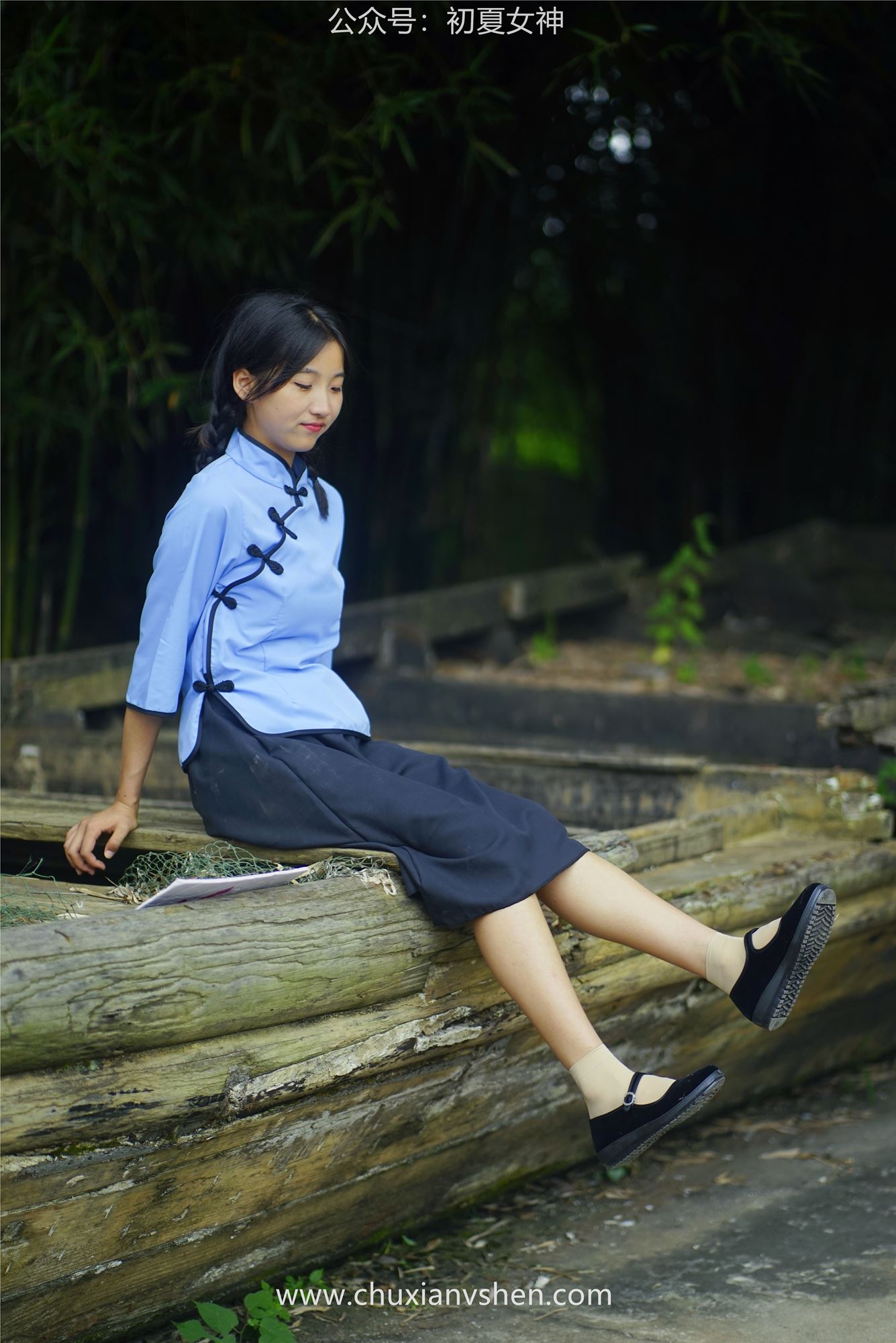 图片[45]-初夏女神 NO.047 点点 民国少女[133P] – 速更版-美库