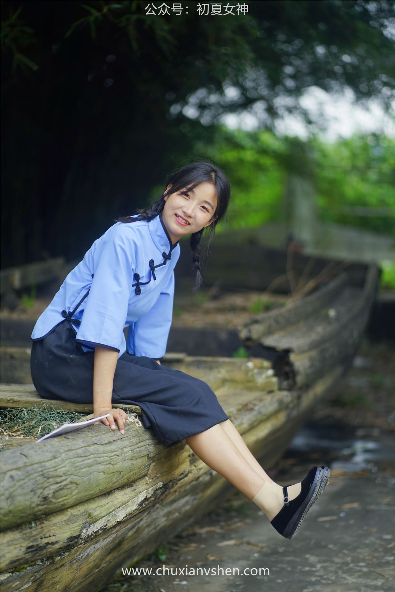 图片[47]-初夏女神 NO.047 点点 民国少女[133P] – 速更版-美库