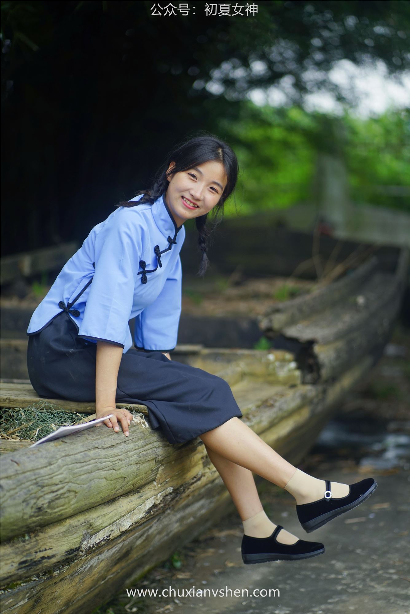 图片[48]-初夏女神 NO.047 点点 民国少女[133P] – 速更版-美库