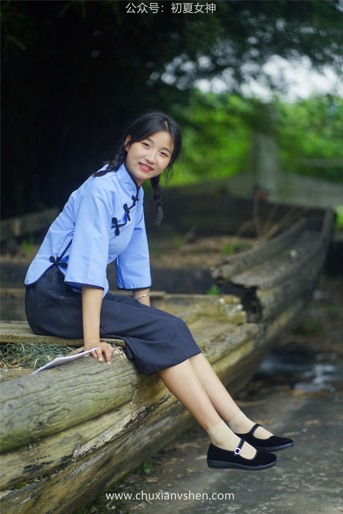 图片[49]-初夏女神 NO.047 点点 民国少女[133P] – 速更版-美库