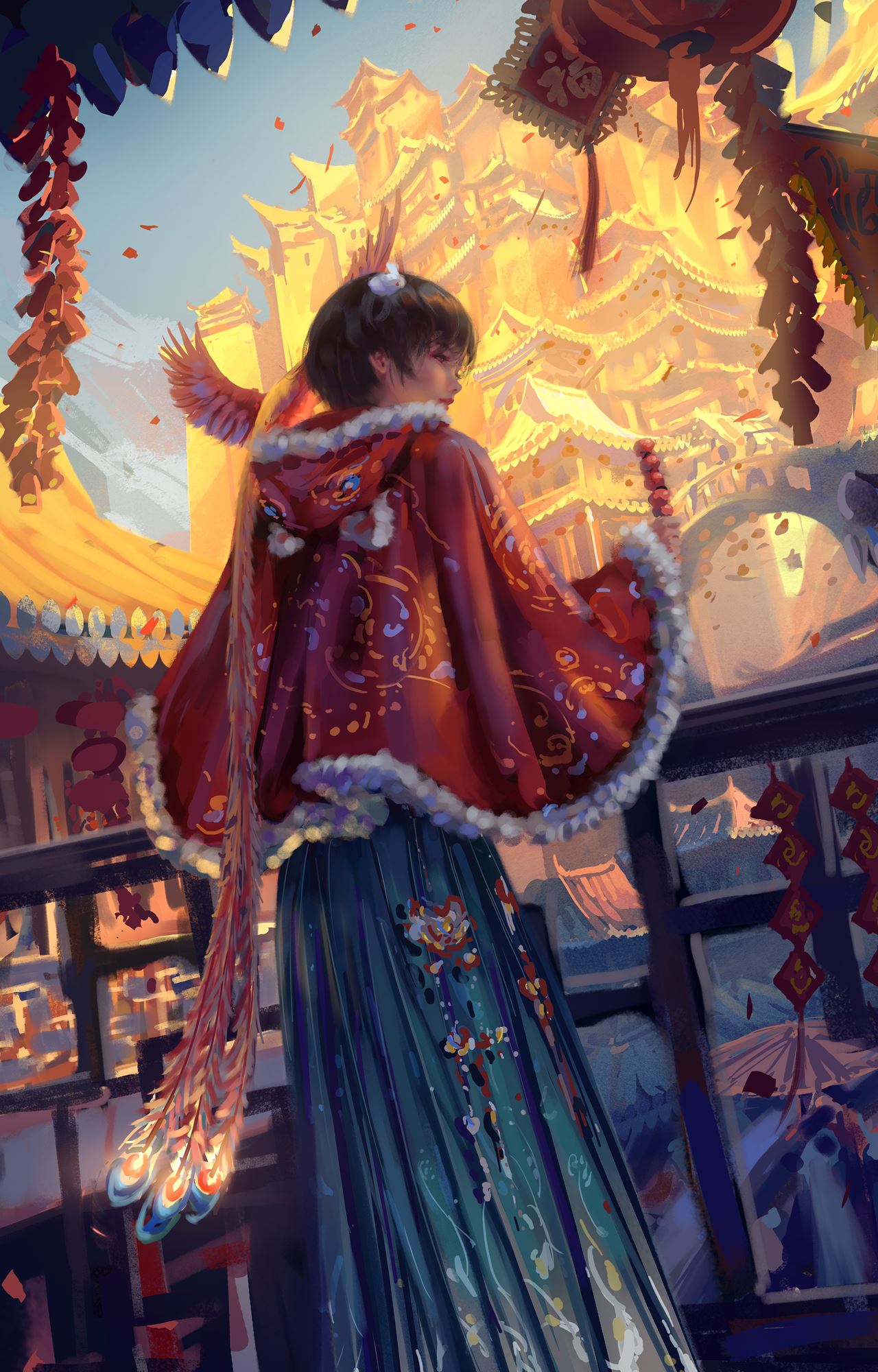 图片[41]-AI绘画 059 WLOP鬼刀二次元插画图集合集2023.01-05 [67P] – 速更版-美库