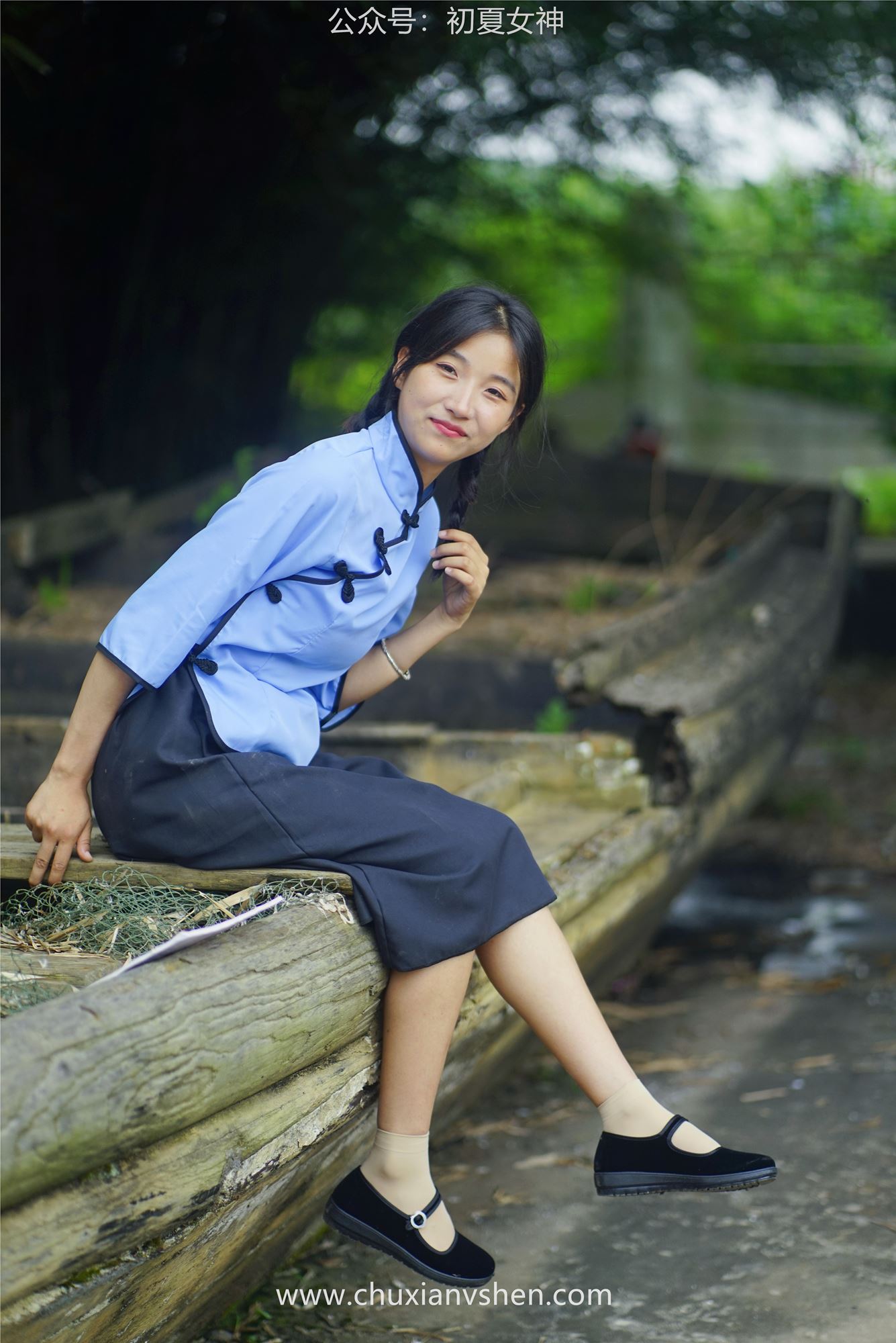 图片[50]-初夏女神 NO.047 点点 民国少女[133P] – 速更版-美库