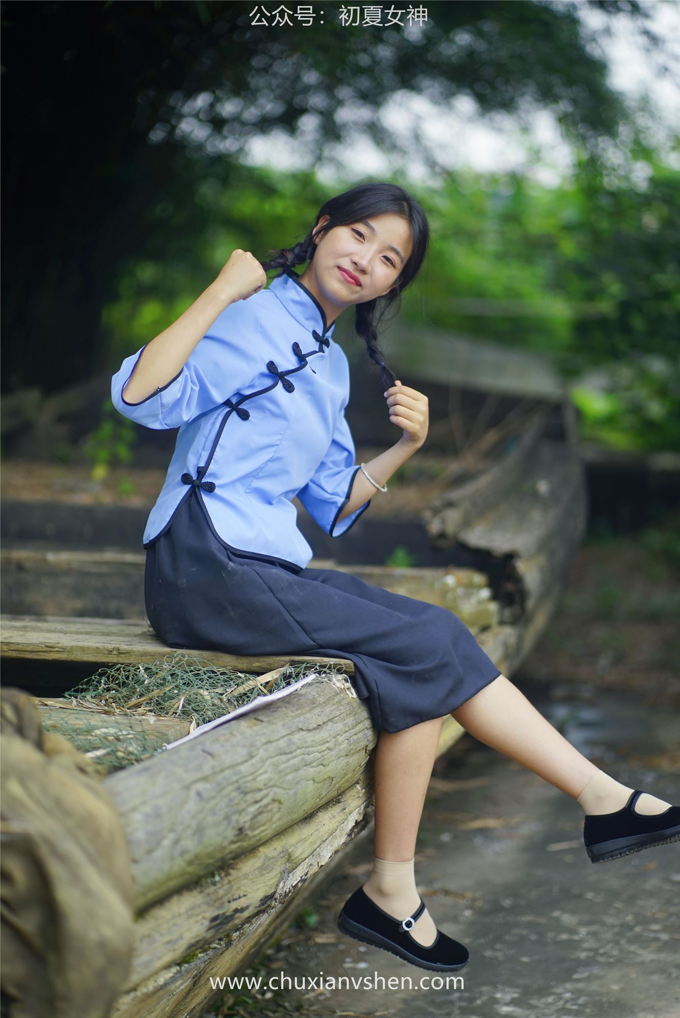 图片[52]-初夏女神 NO.047 点点 民国少女[133P] – 速更版-美库