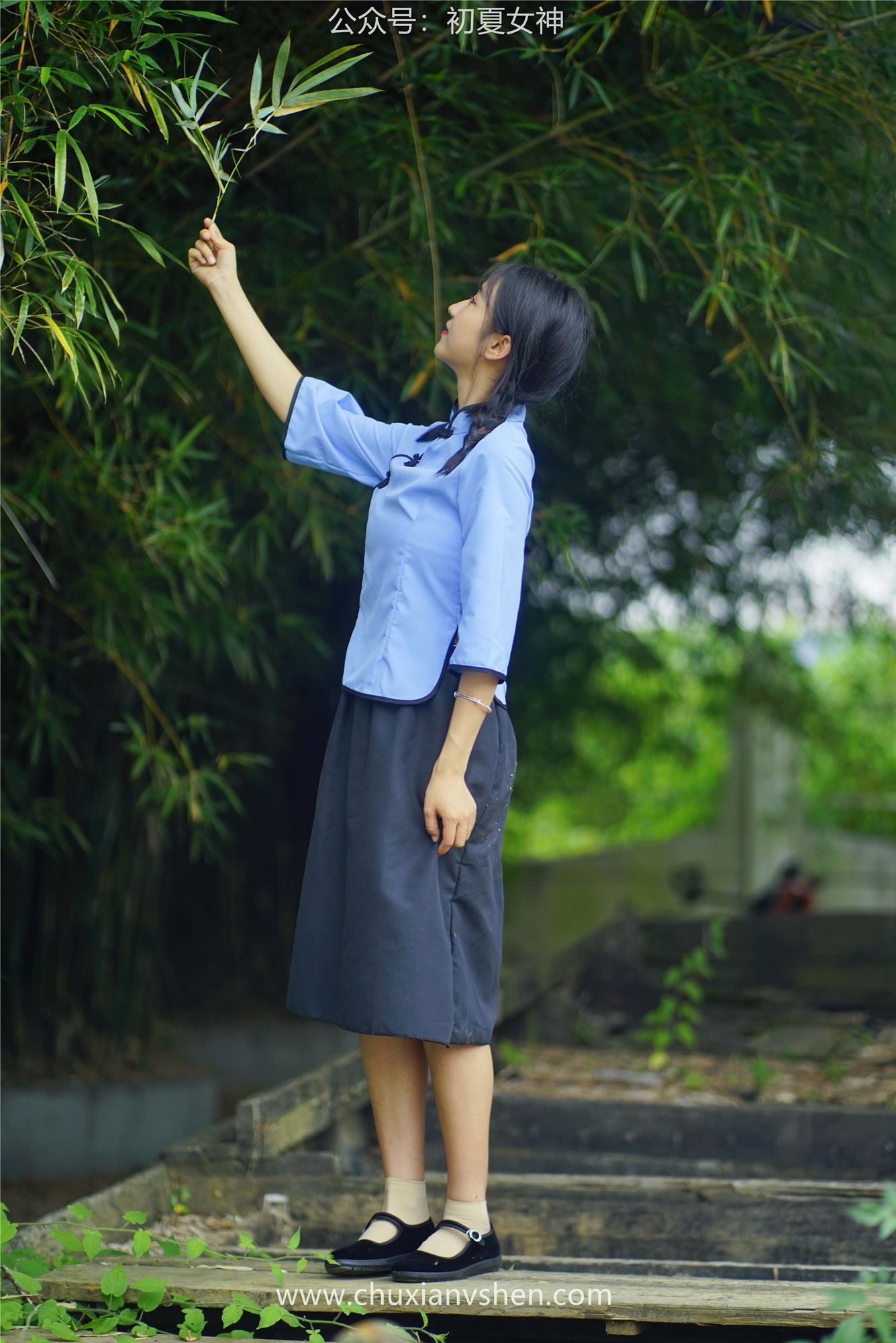 图片[57]-初夏女神 NO.047 点点 民国少女[133P] – 速更版-美库