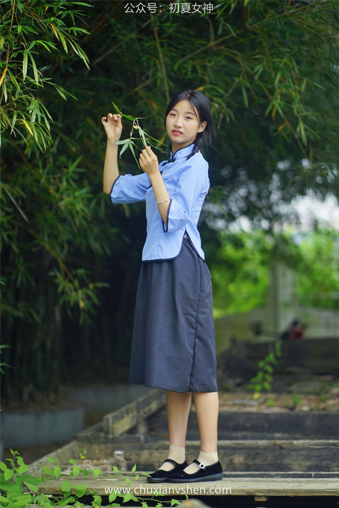 图片[58]-初夏女神 NO.047 点点 民国少女[133P] – 速更版-美库