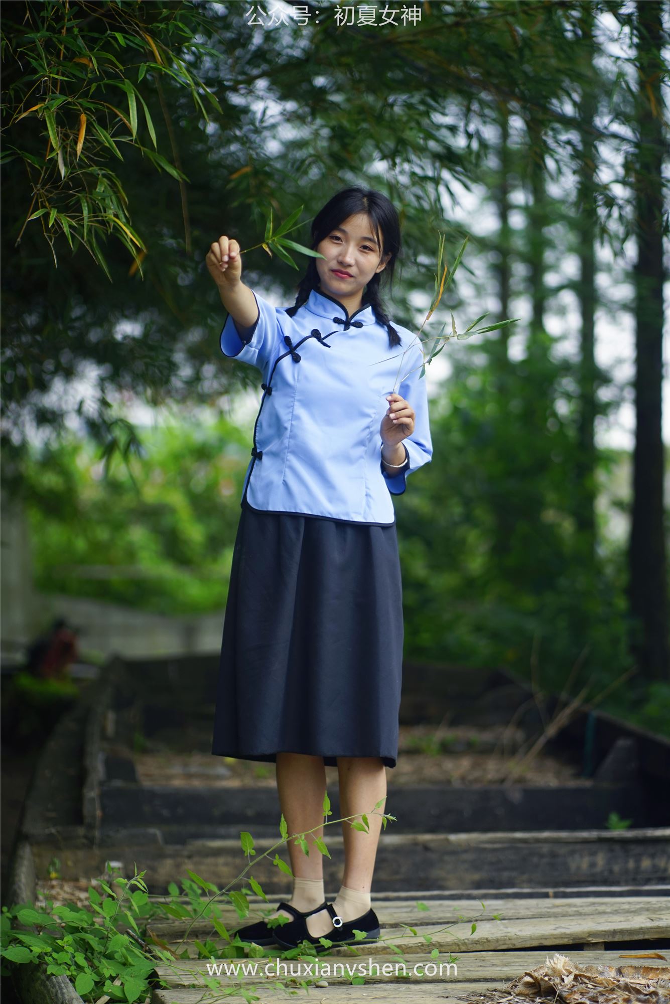 图片[61]-初夏女神 NO.047 点点 民国少女[133P] – 速更版-美库