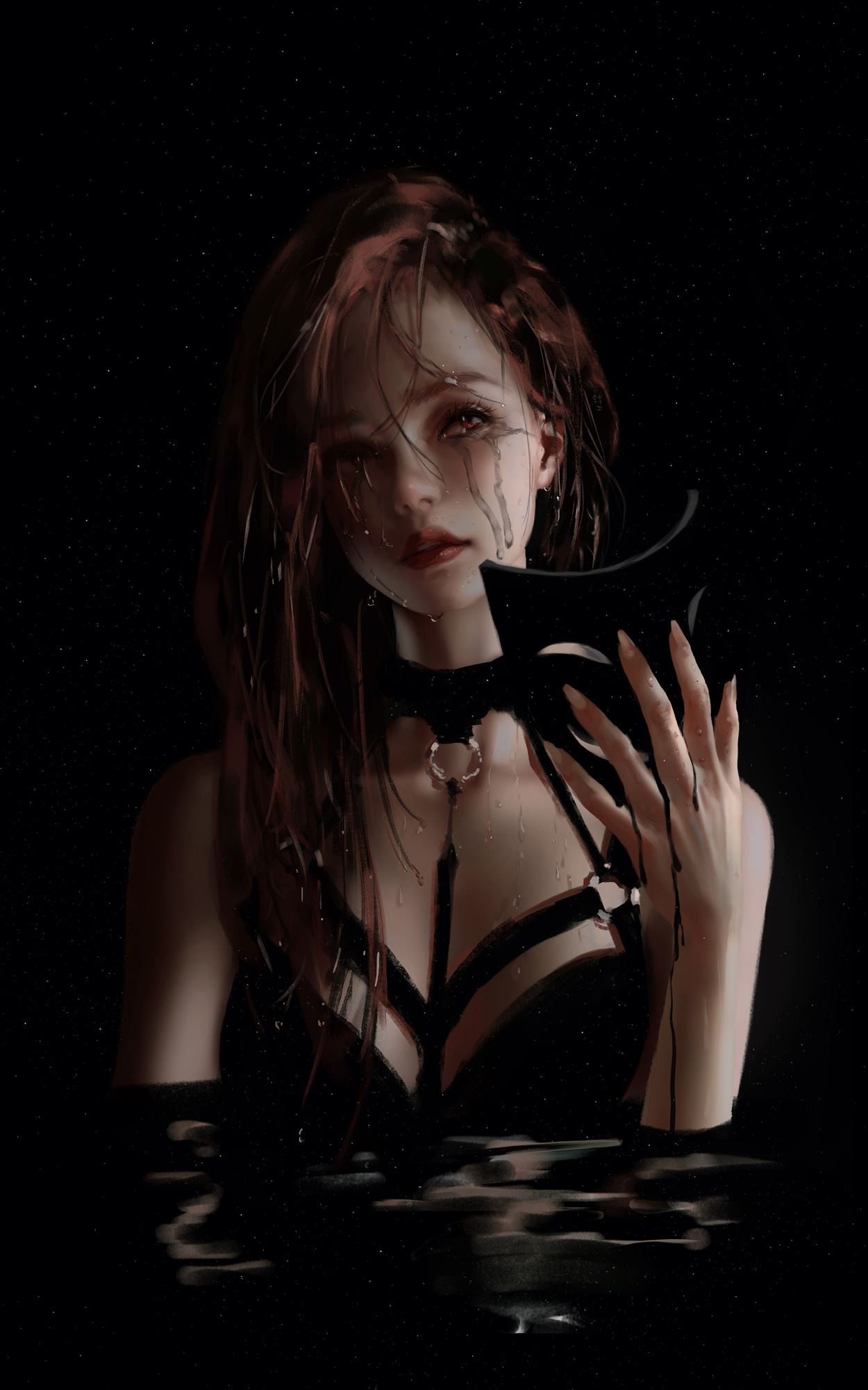 图片[55]-AI绘画 059 WLOP鬼刀二次元插画图集合集2023.01-05 [67P] – 速更版-美库