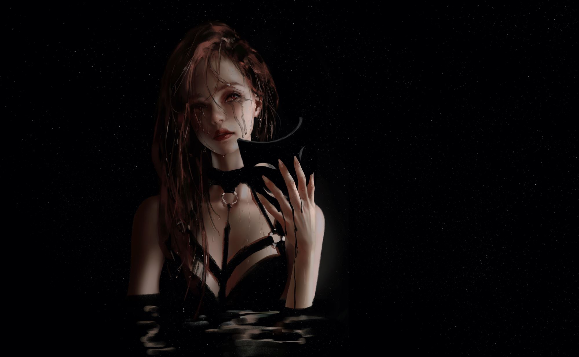 图片[57]-AI绘画 059 WLOP鬼刀二次元插画图集合集2023.01-05 [67P] – 速更版-美库