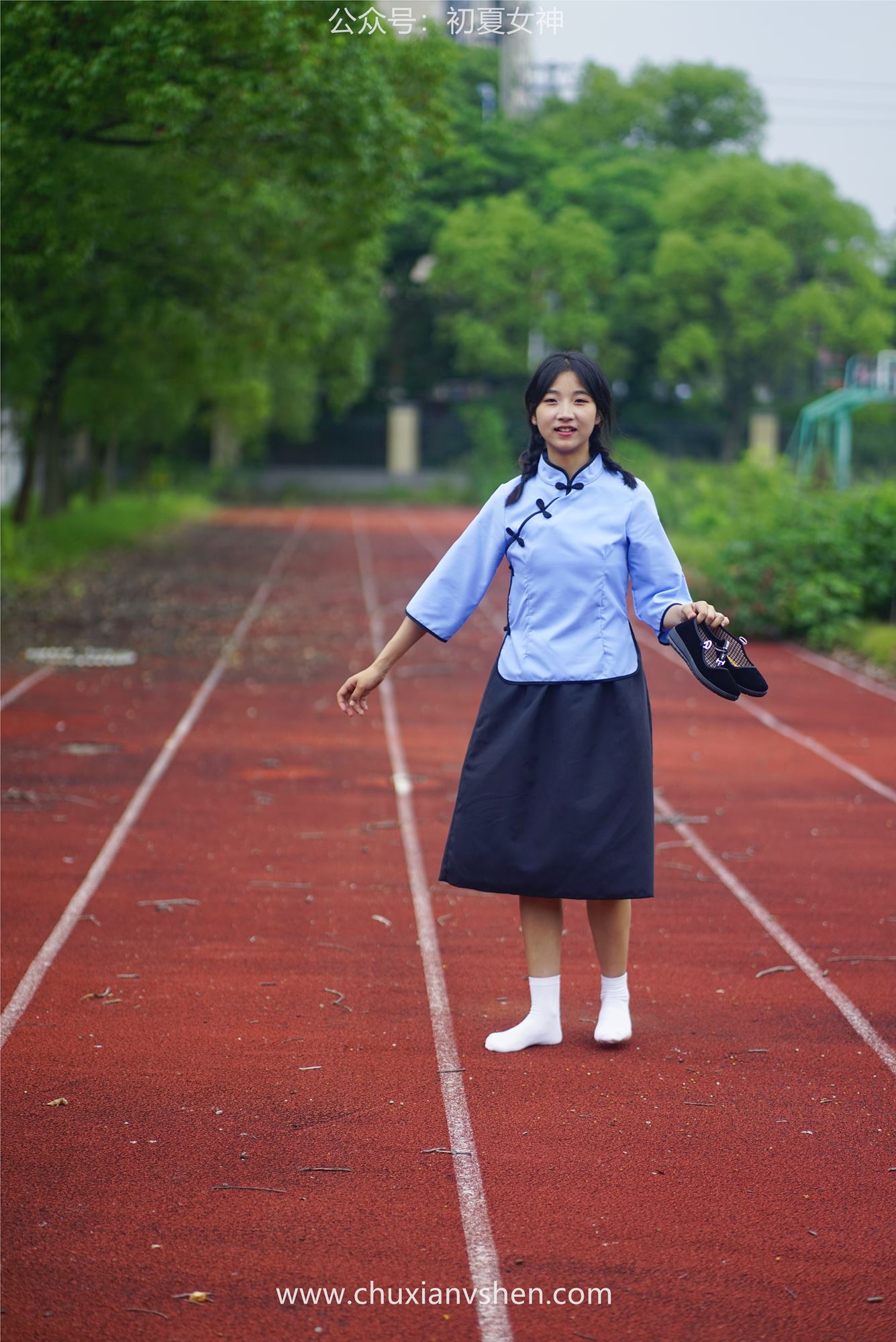 图片[95]-初夏女神 NO.047 点点 民国少女[133P] – 速更版-美库