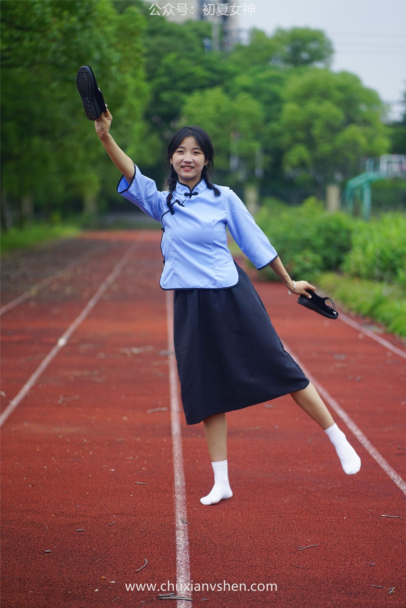 图片[100]-初夏女神 NO.047 点点 民国少女[133P] – 速更版-美库