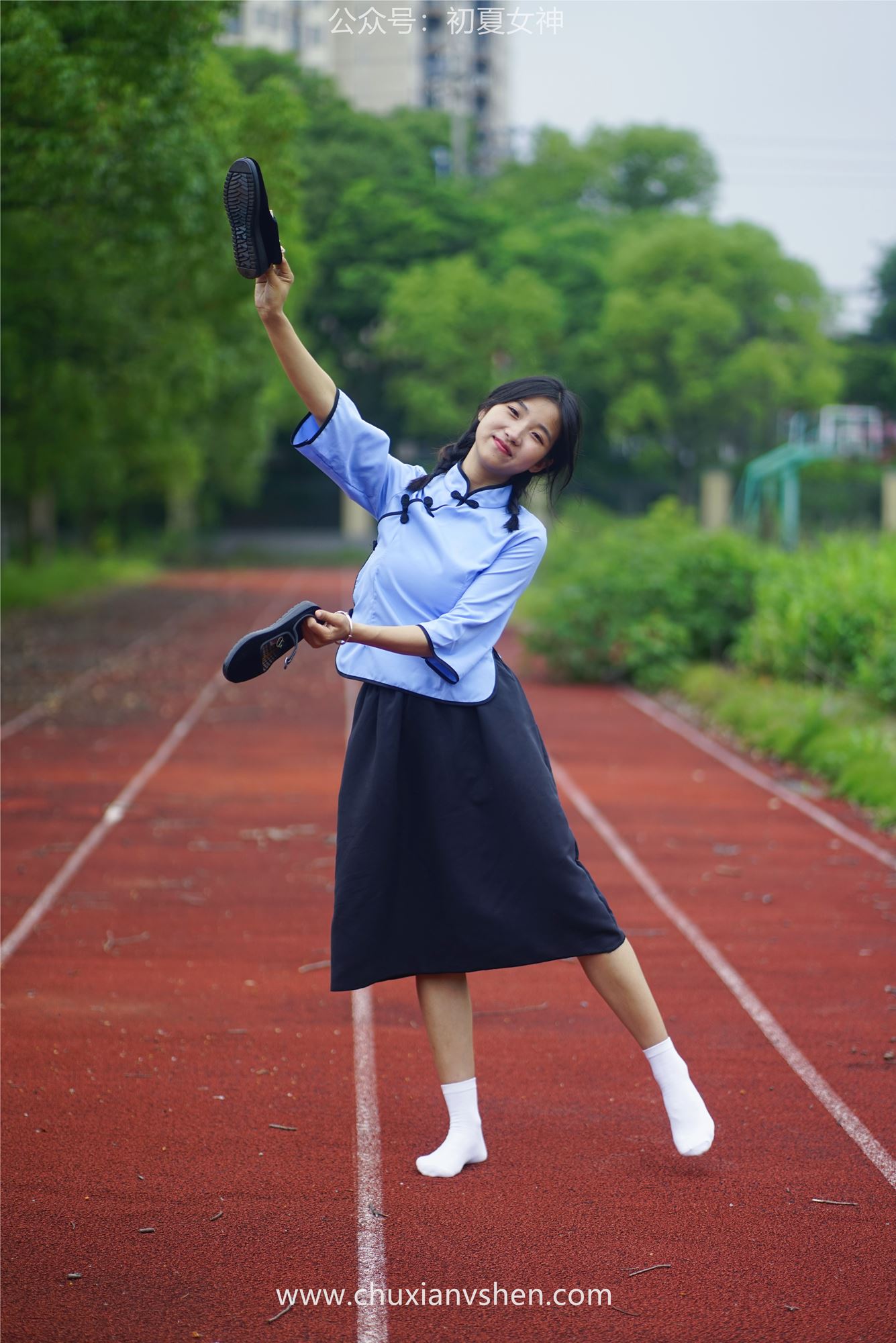 图片[101]-初夏女神 NO.047 点点 民国少女[133P] – 速更版-美库