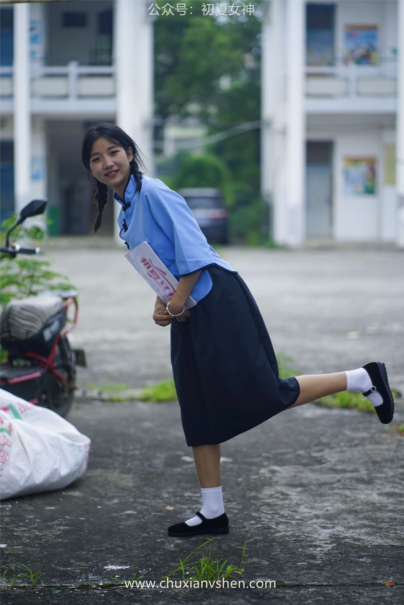 图片[114]-初夏女神 NO.047 点点 民国少女[133P] – 速更版-美库