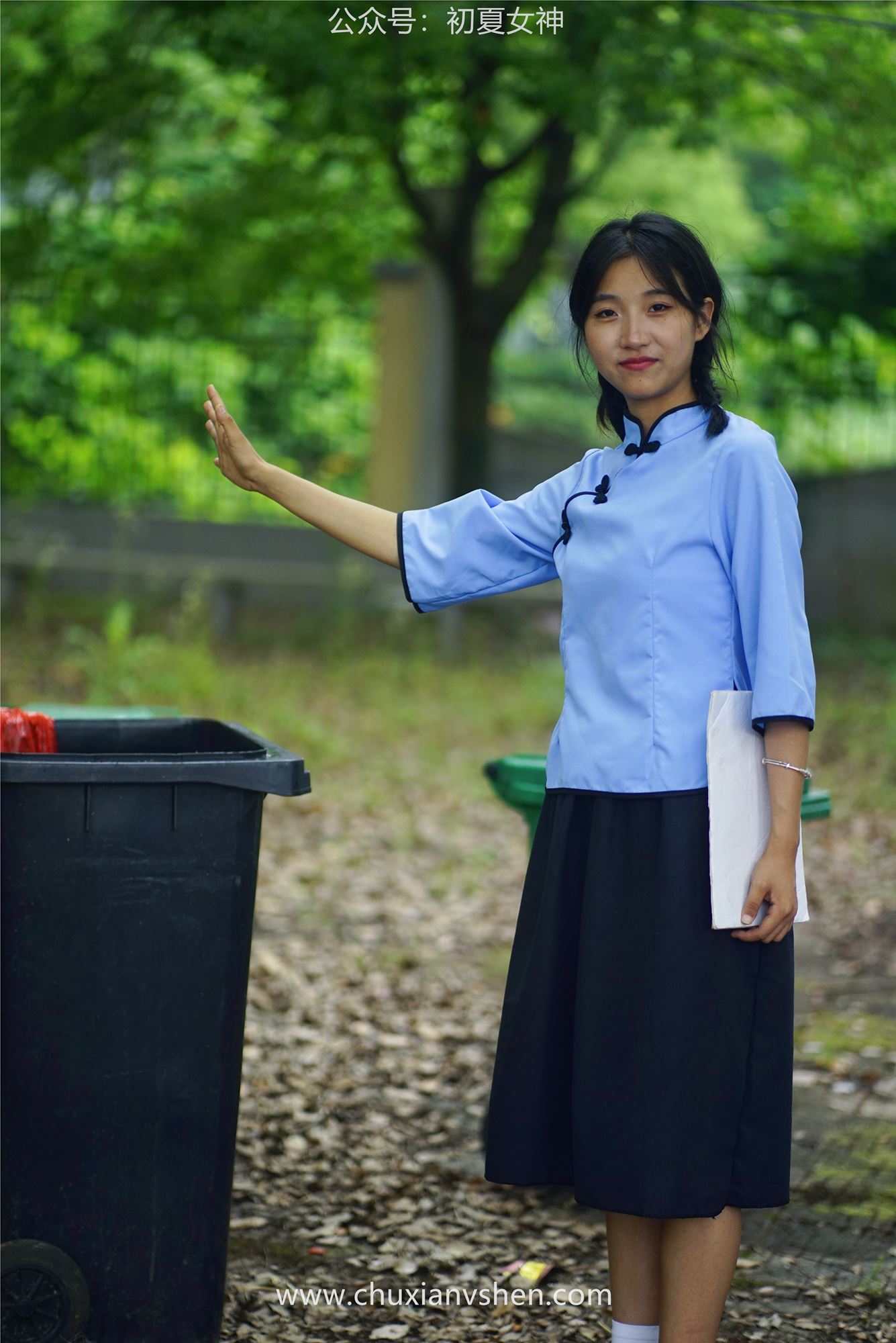 图片[123]-初夏女神 NO.047 点点 民国少女[133P] – 速更版-美库