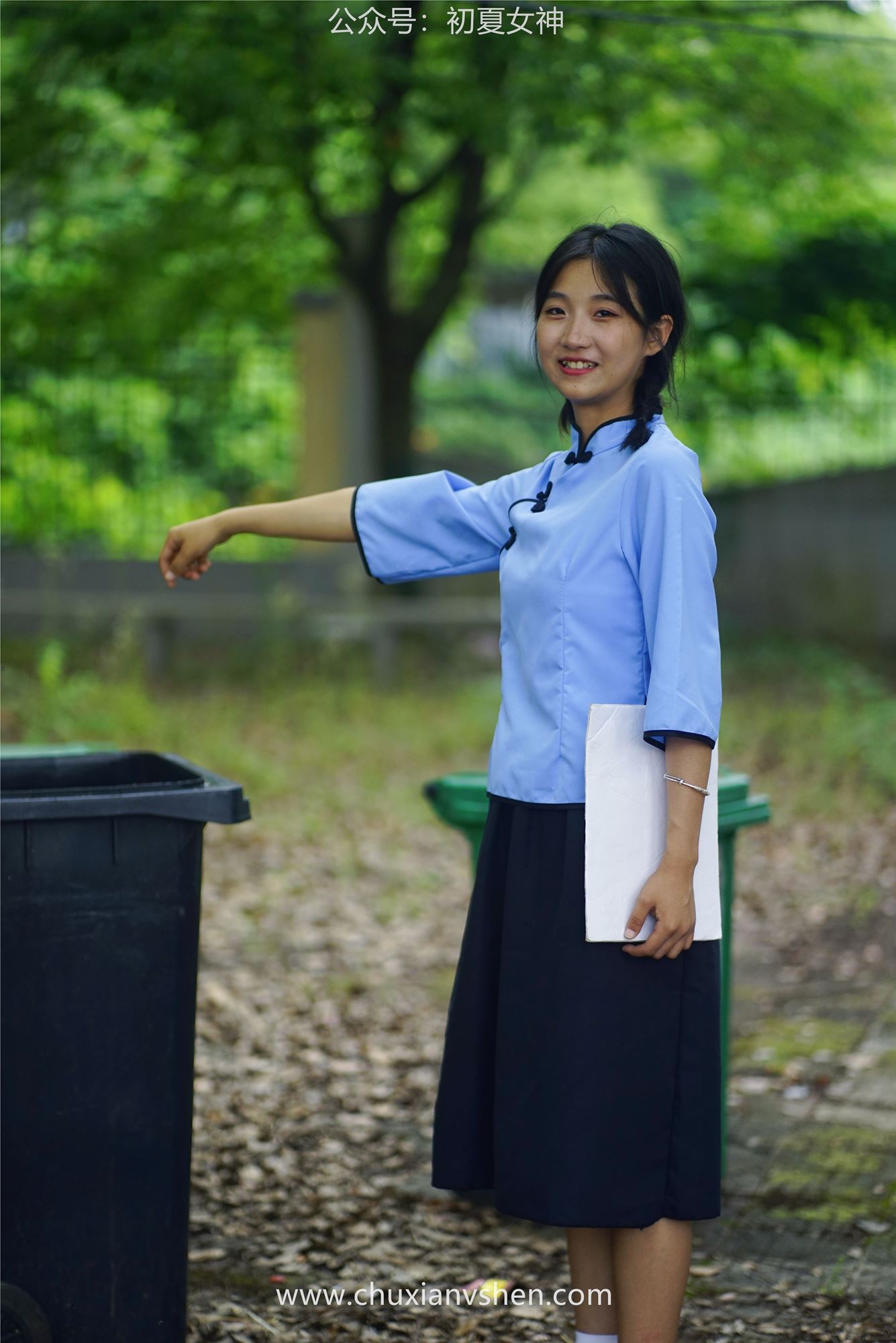 图片[124]-初夏女神 NO.047 点点 民国少女[133P] – 速更版-美库