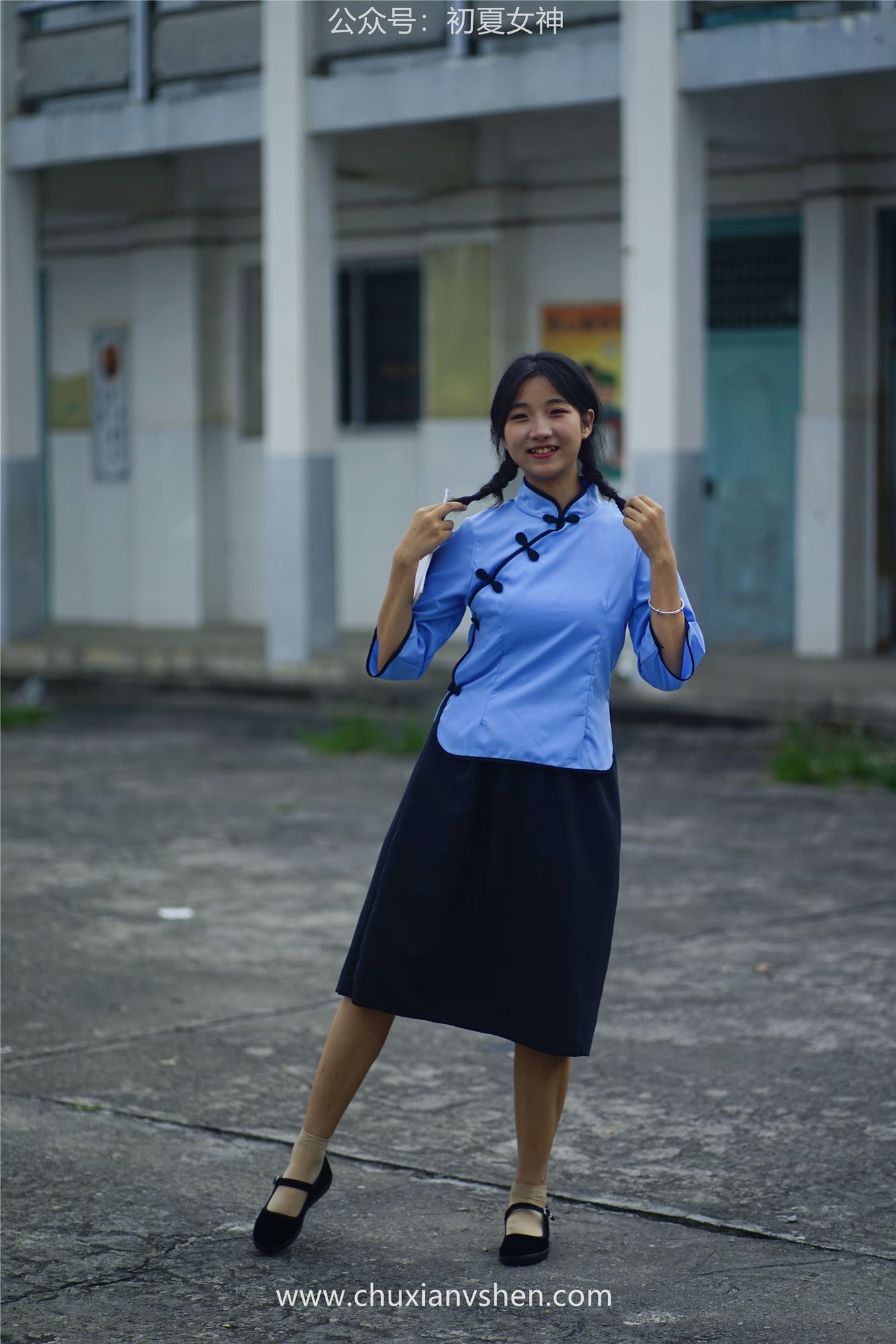 图片[126]-初夏女神 NO.047 点点 民国少女[133P] – 速更版-美库