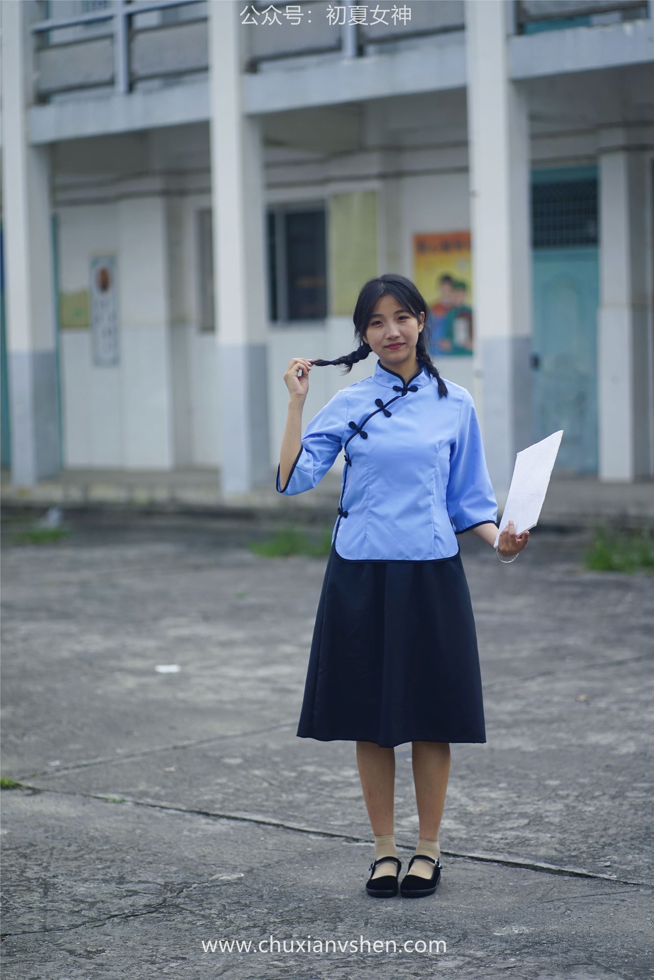 图片[128]-初夏女神 NO.047 点点 民国少女[133P] – 速更版-美库