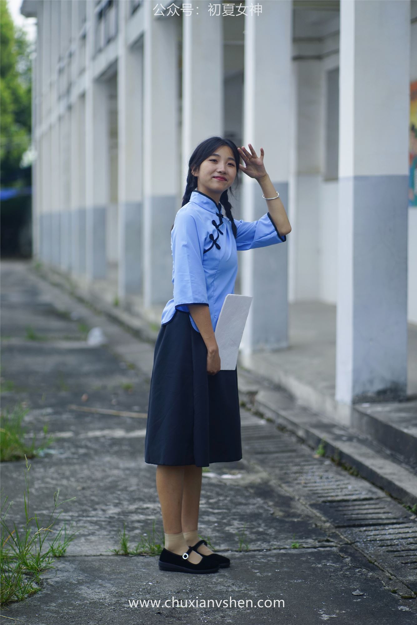 图片[130]-初夏女神 NO.047 点点 民国少女[133P] – 速更版-美库