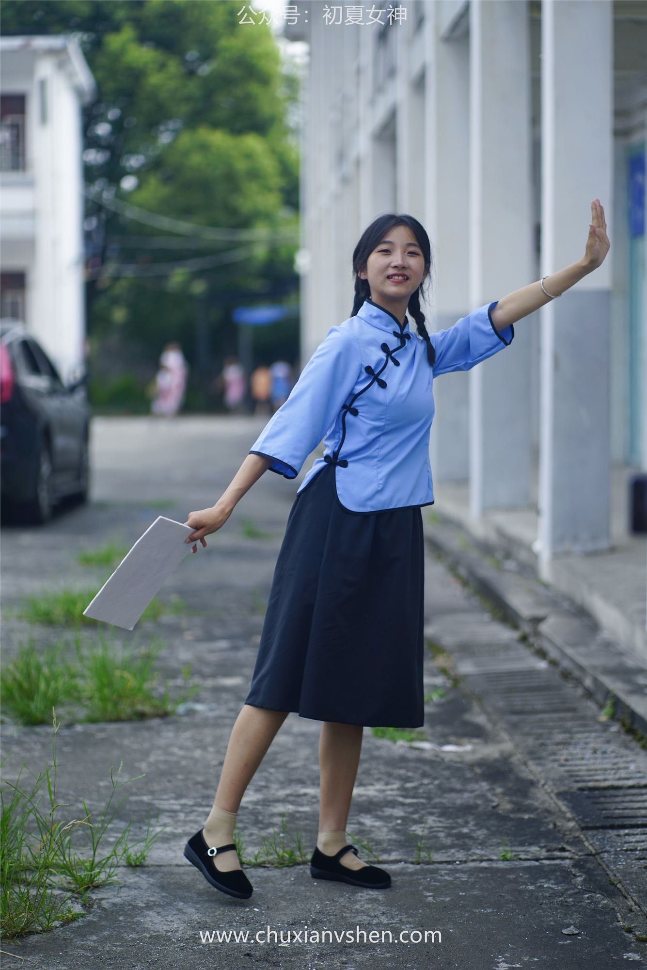 图片[131]-初夏女神 NO.047 点点 民国少女[133P] – 速更版-美库