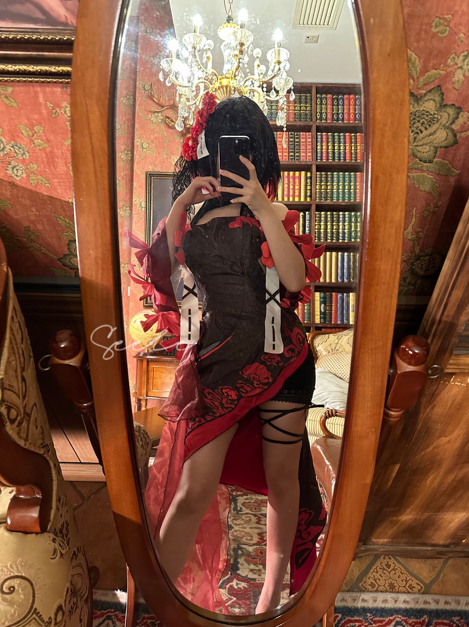 图片[50]-Seele麦麦 – 黑希旗袍物语[61P] – 速更版-美库