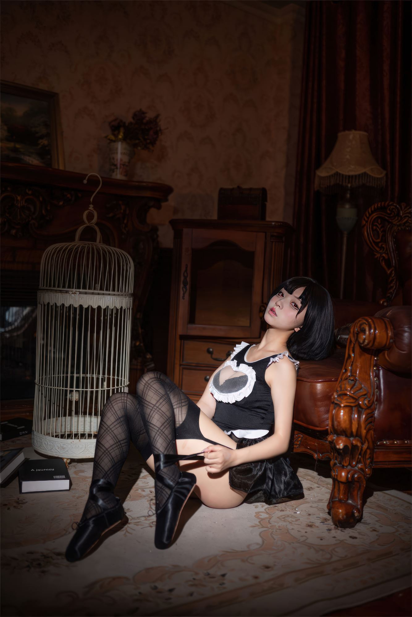 图片[17]-花铃 – 马戏团芭蕾 吊带袜高叉[40P] – 速更版-美库