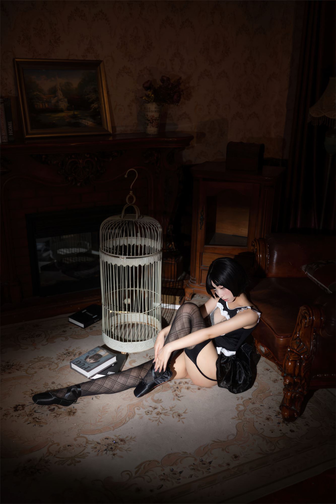 图片[28]-花铃 – 马戏团芭蕾 吊带袜高叉[40P] – 速更版-美库