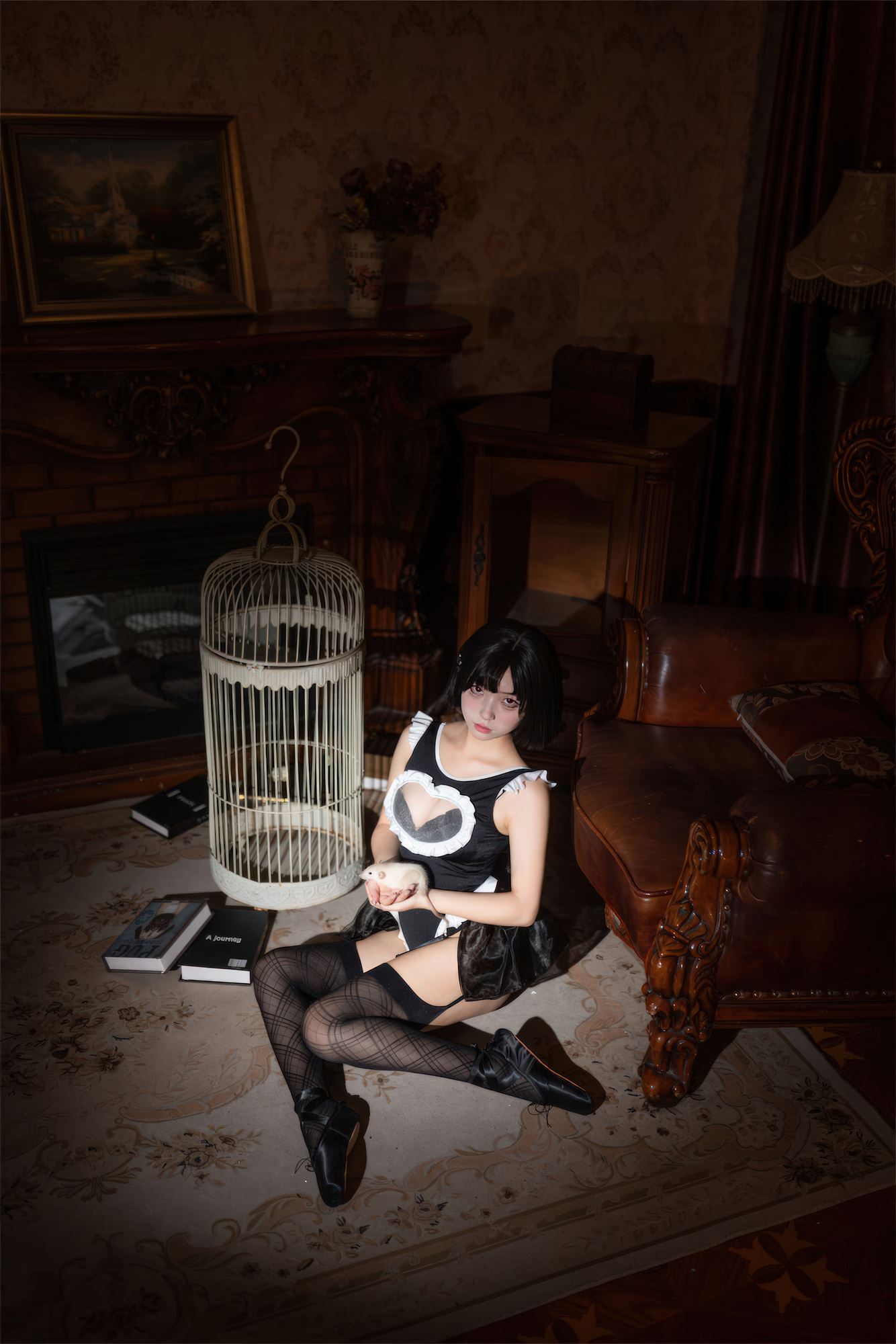 图片[30]-花铃 – 马戏团芭蕾 吊带袜高叉[40P] – 速更版-美库