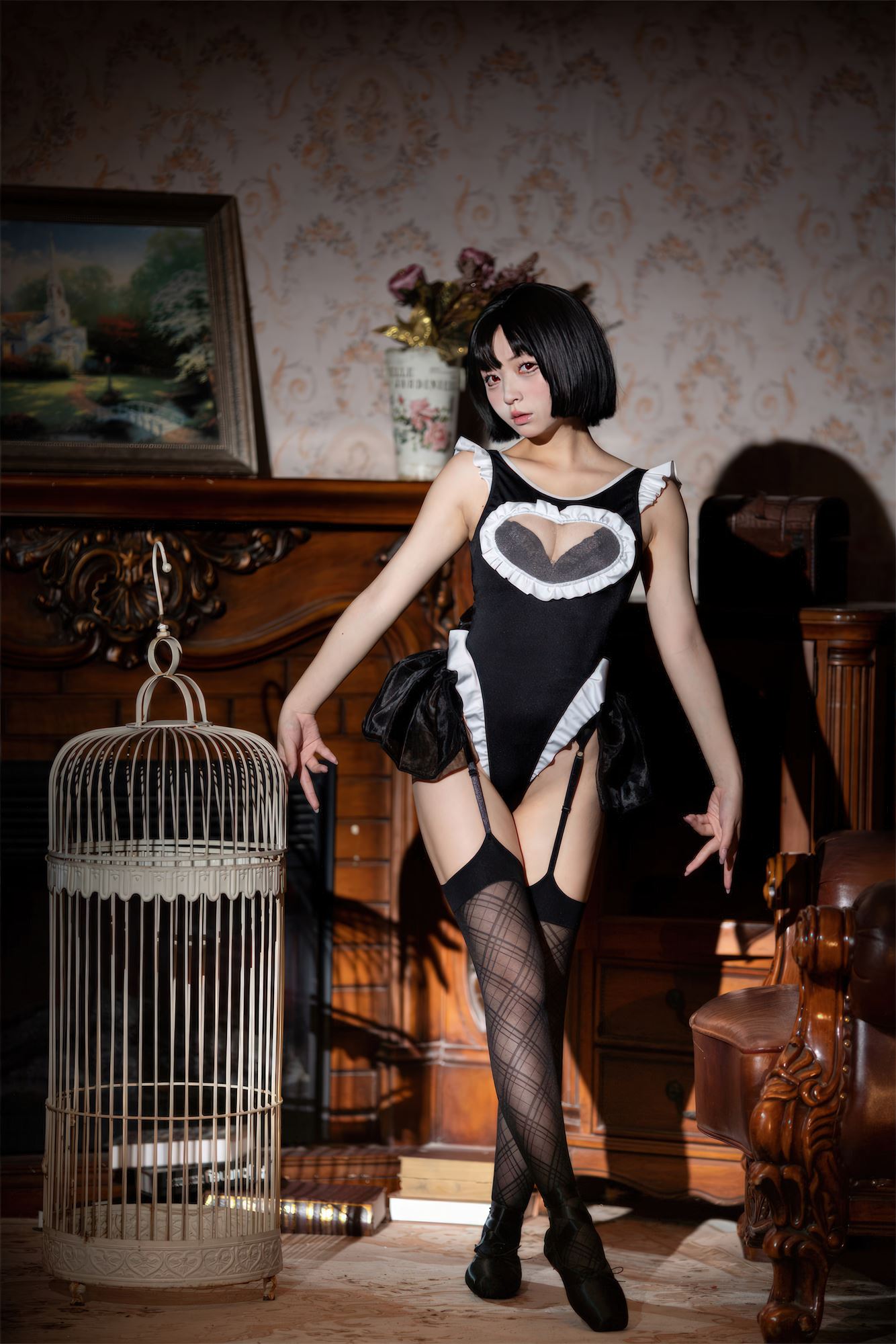 图片[31]-花铃 – 马戏团芭蕾 吊带袜高叉[40P] – 速更版-美库