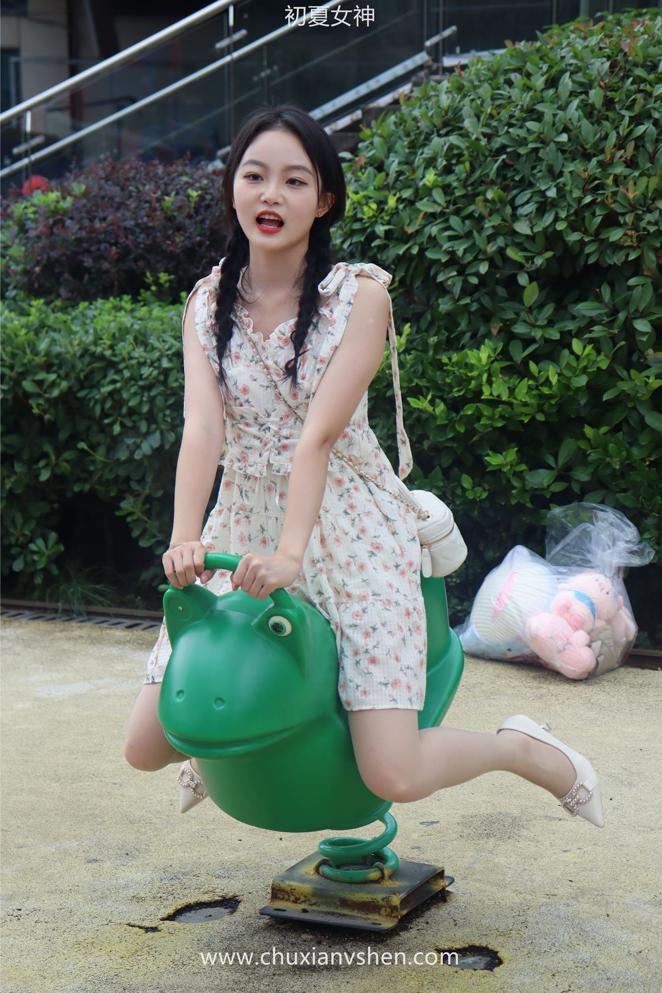 图片[10]-初夏女神 NO.050 双双 公园游玩[200P] – 速更版-美库