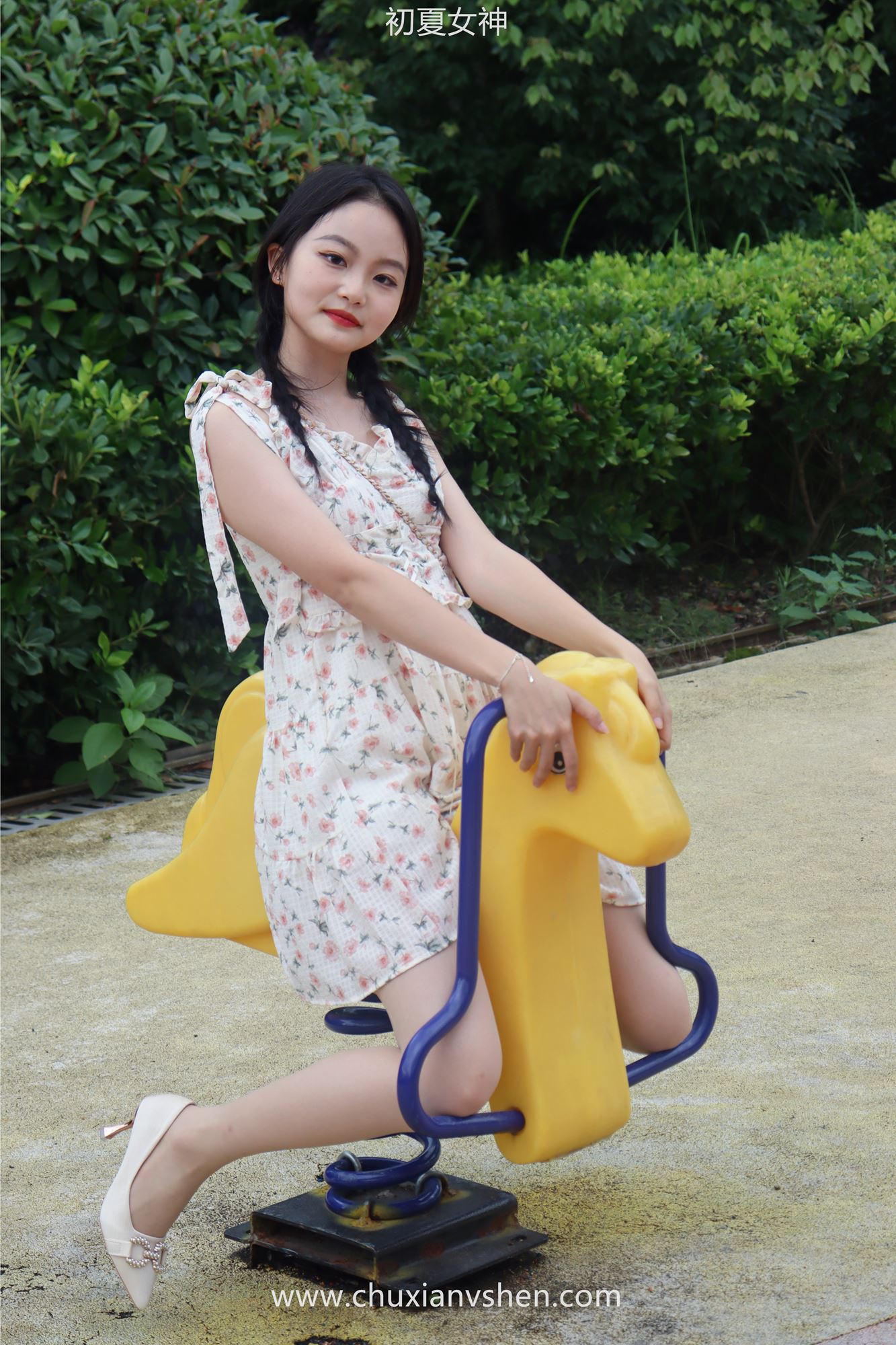 图片[14]-初夏女神 NO.050 双双 公园游玩[200P] – 速更版-美库