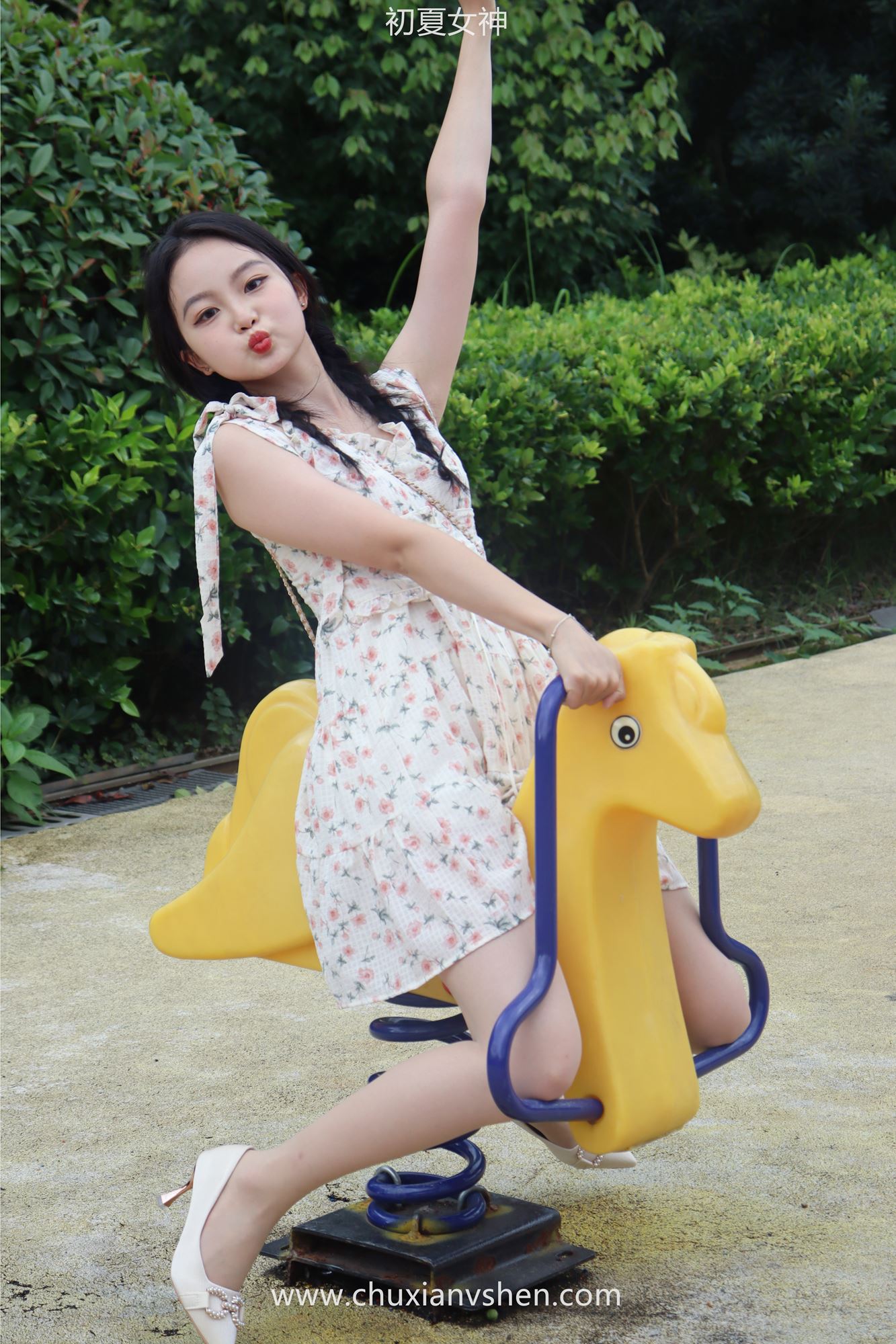 图片[15]-初夏女神 NO.050 双双 公园游玩[200P] – 速更版-美库