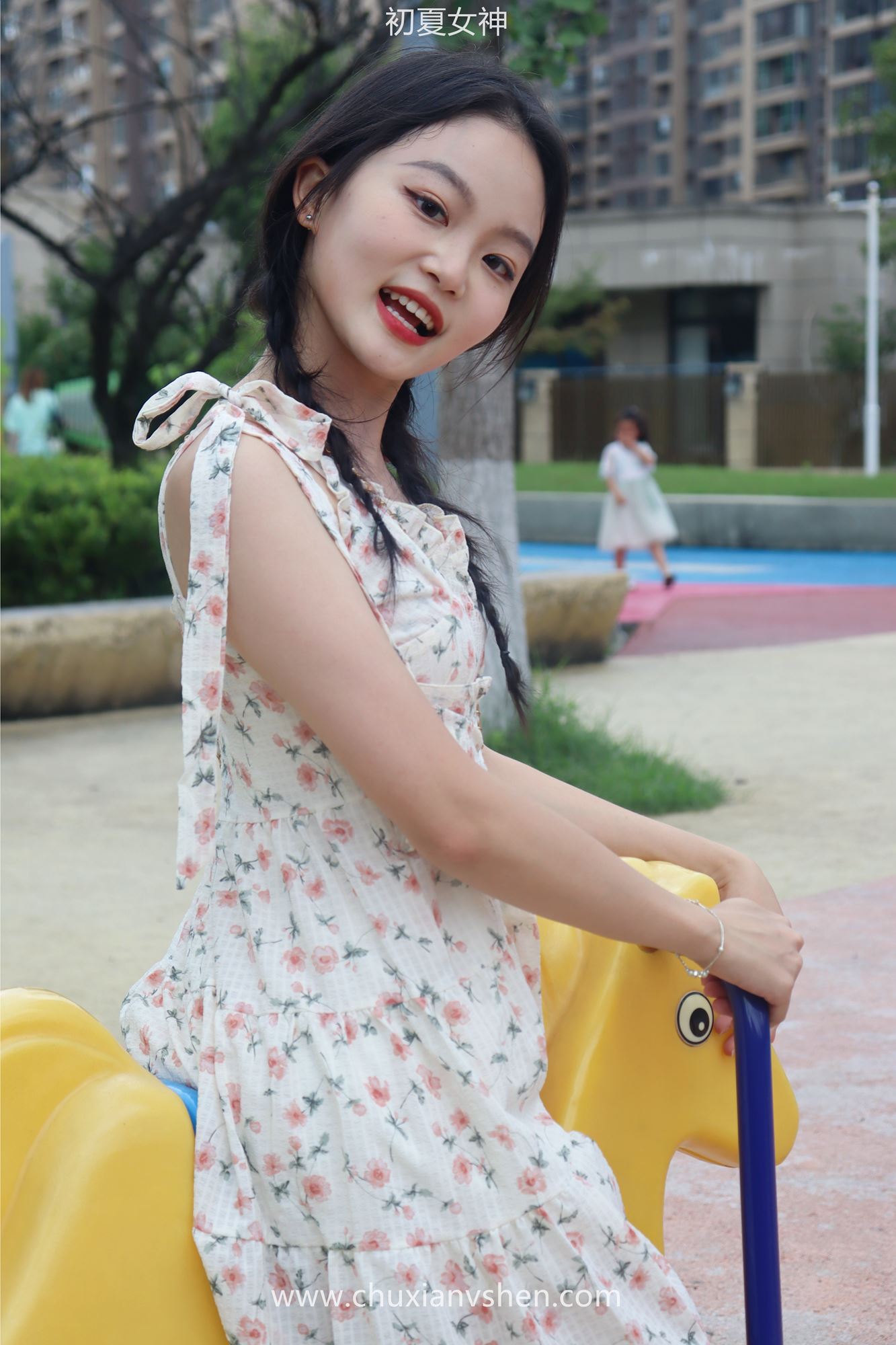 图片[16]-初夏女神 NO.050 双双 公园游玩[200P] – 速更版-美库